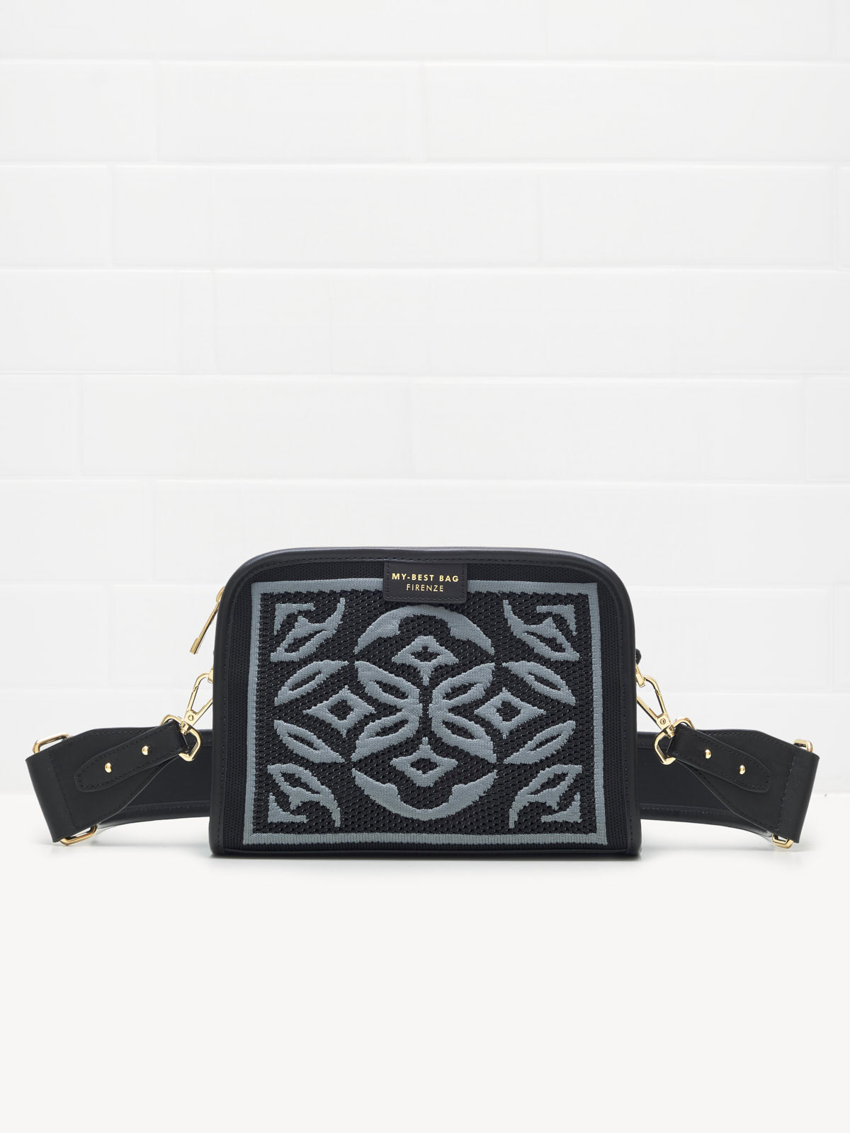 My Best Bag Firenze - Borsa Tracolla Atena ossidiana grey 