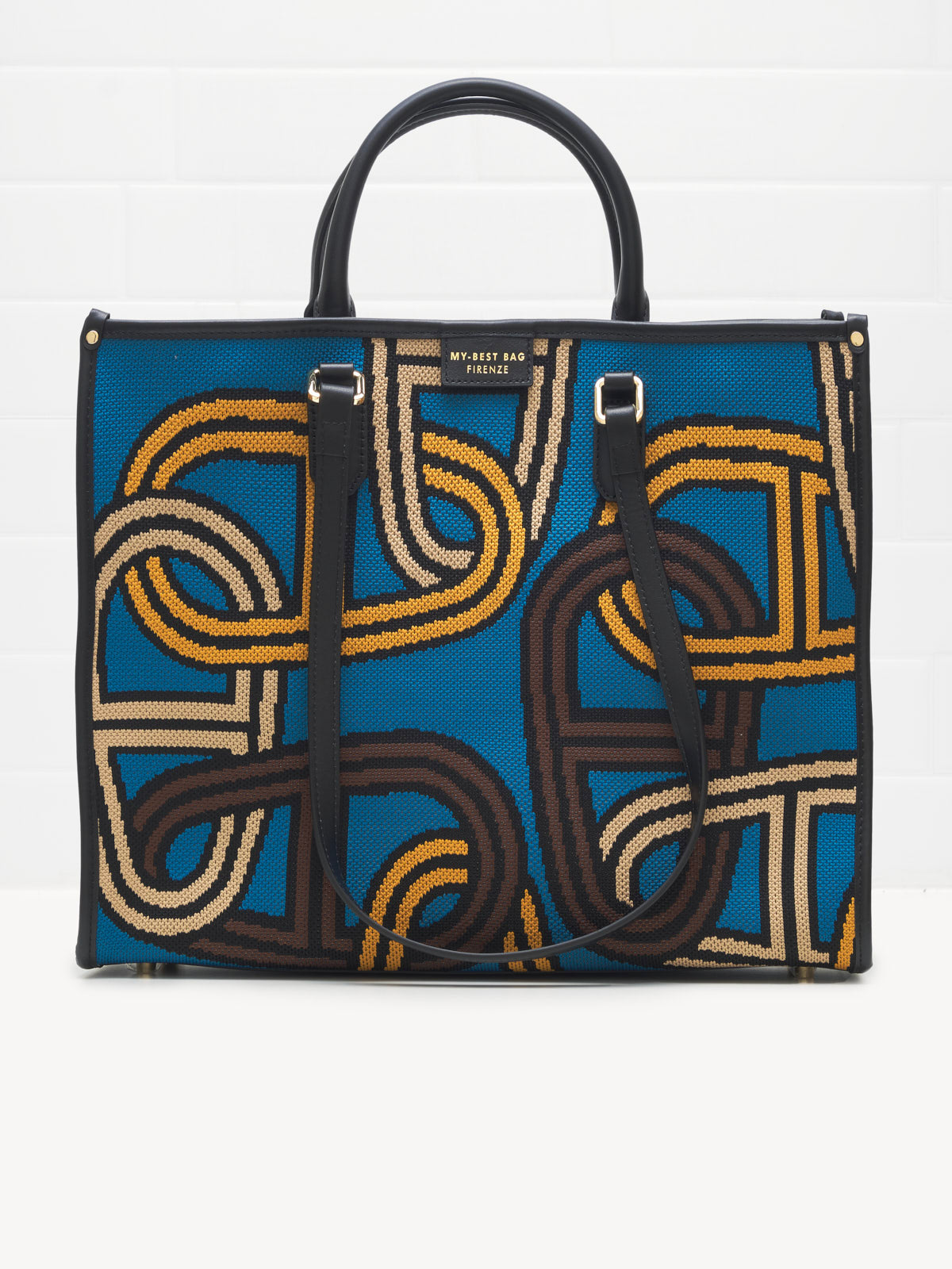 My Best Bag Firenze - Borsa Shopping greyhound 39cm Ottanio 