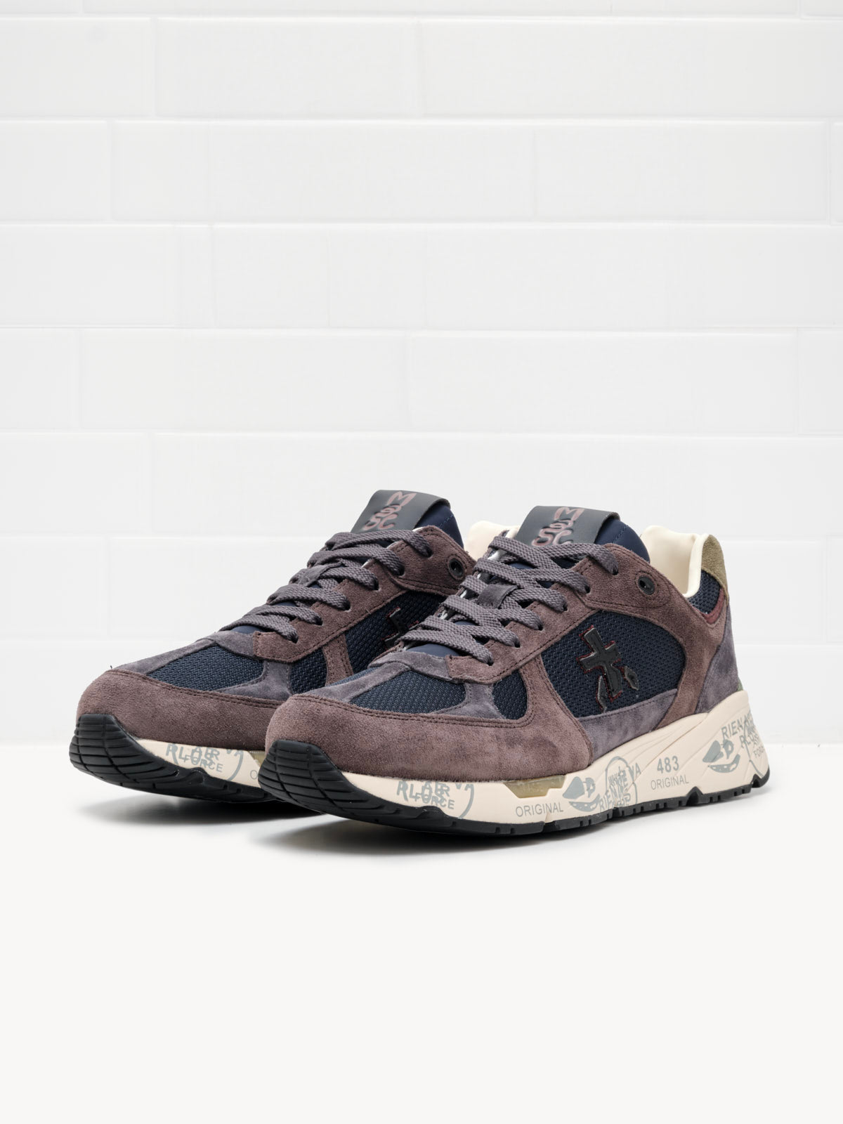 Premiata - Sneakers Mase Man brown blue grey 