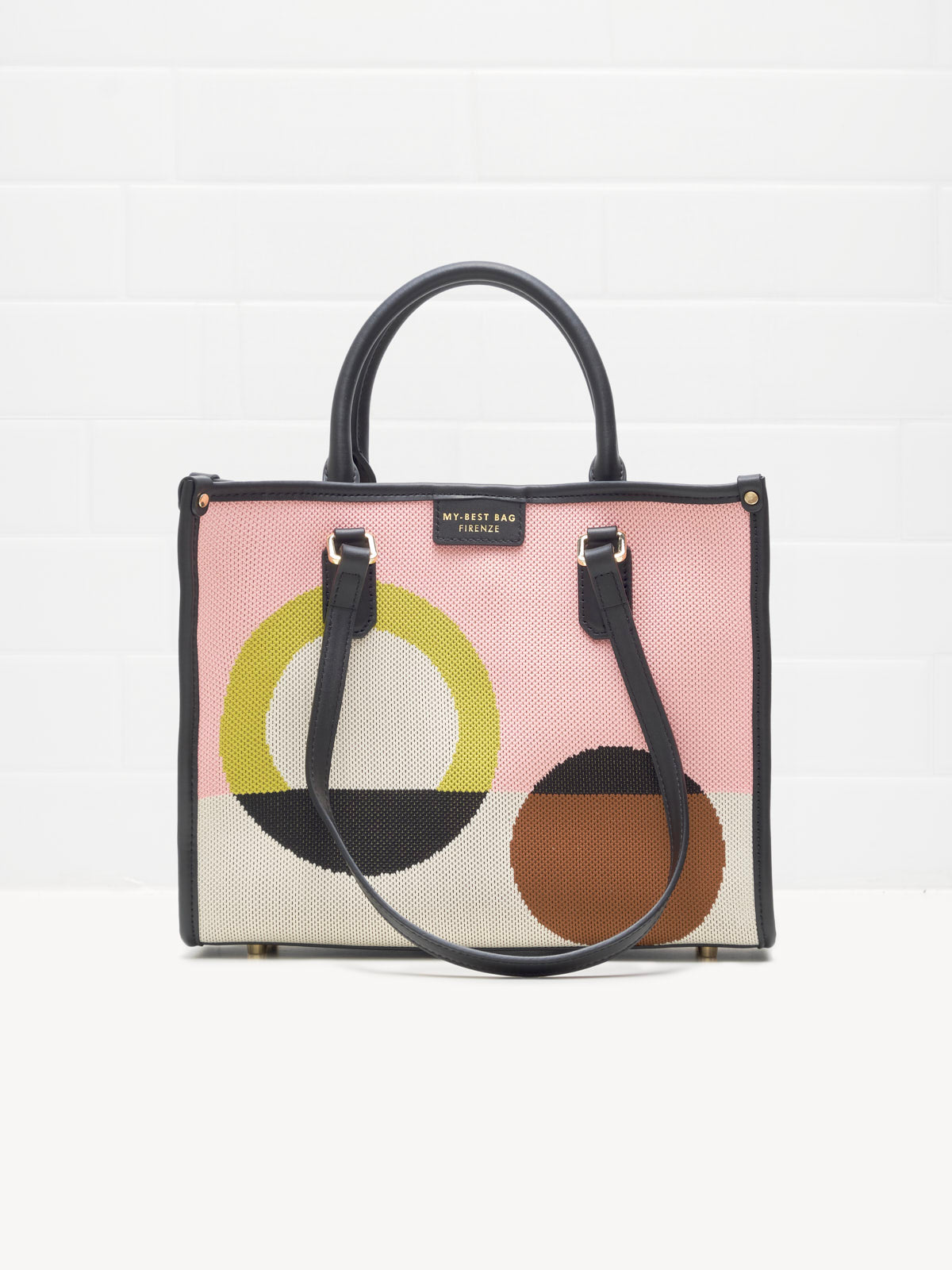 My Best Bag Firenze - Borsa Shopping Bauhaus nude 28cm 
