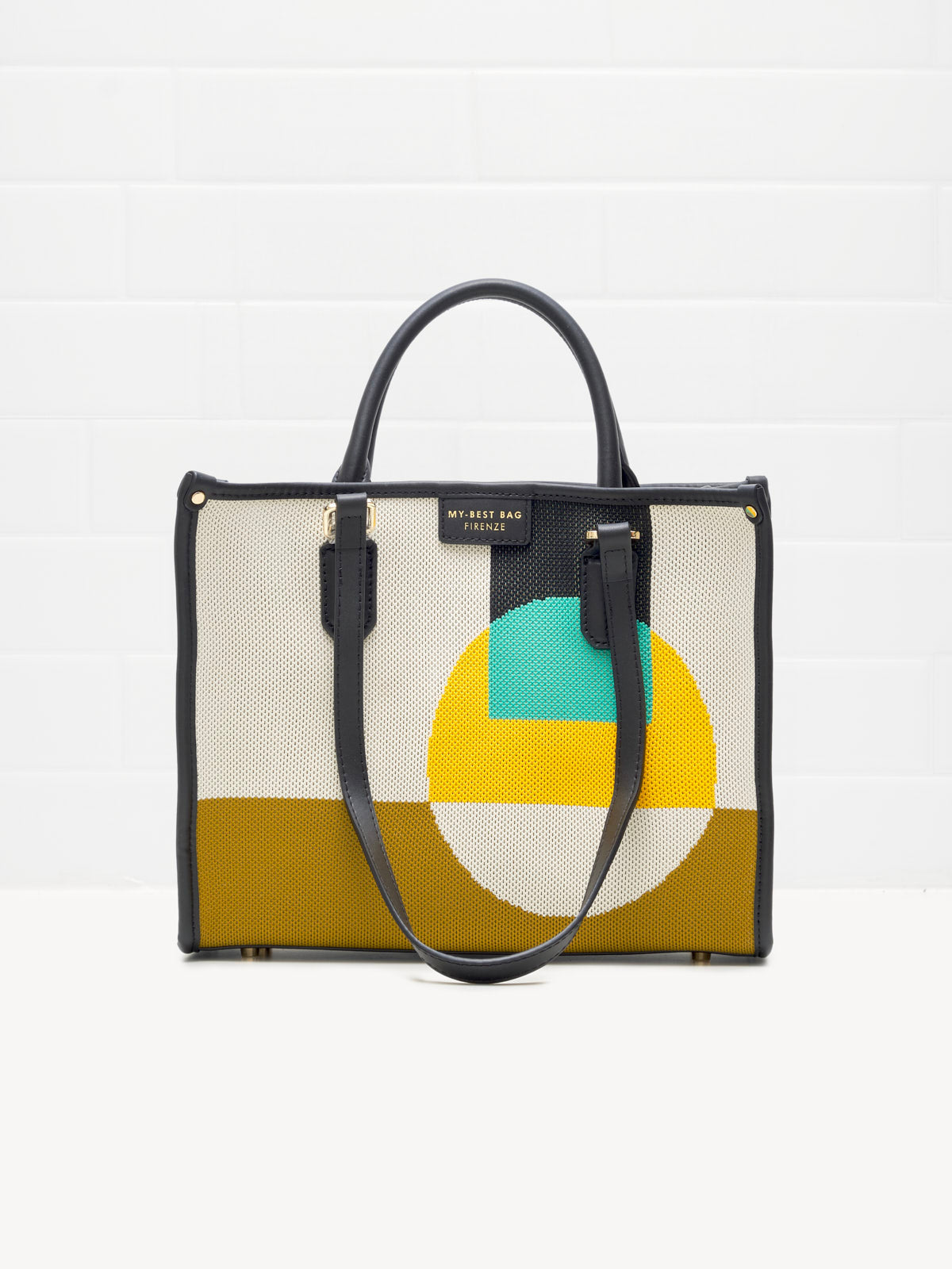My Best Bag Firenze Shopping Bauhaus ocra 28cm
