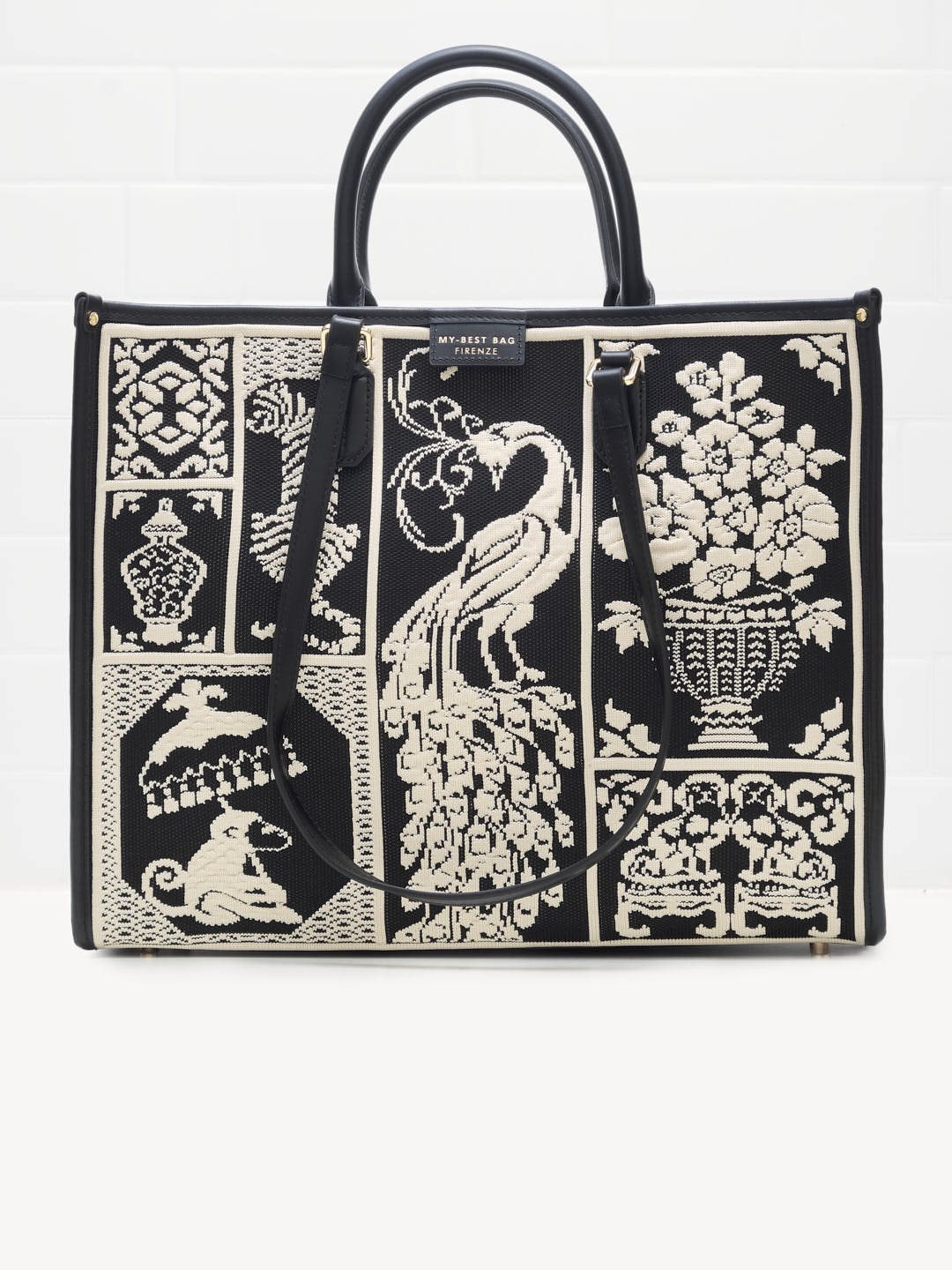 My Best Bag Firenze Shopping Atena Willow Black 39cm