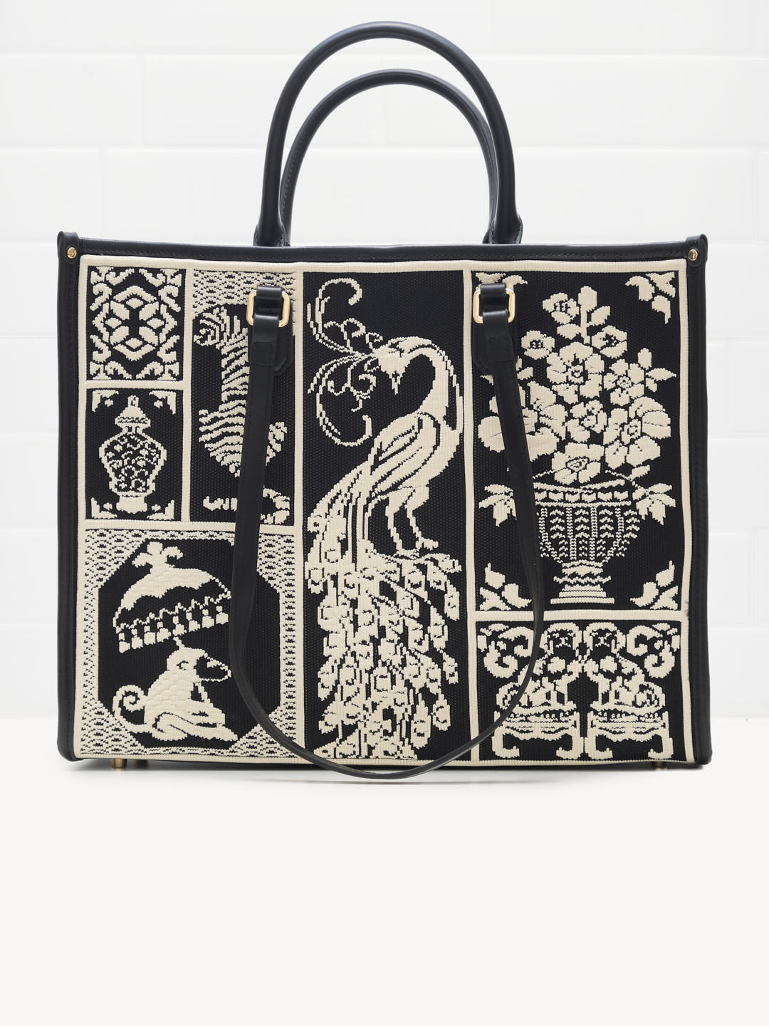 My Best Bag Firenze - Borsa Shopping Atena Willow Black 39cm 