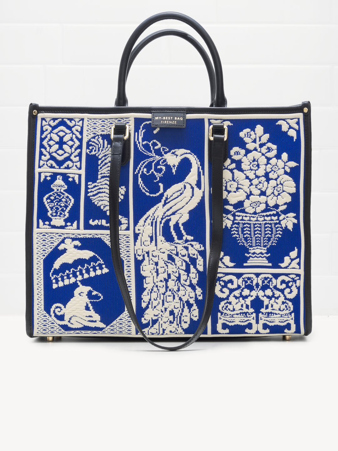 My Best Bag Firenze - Borsa Shopping Atena Willow Royal 39cm 