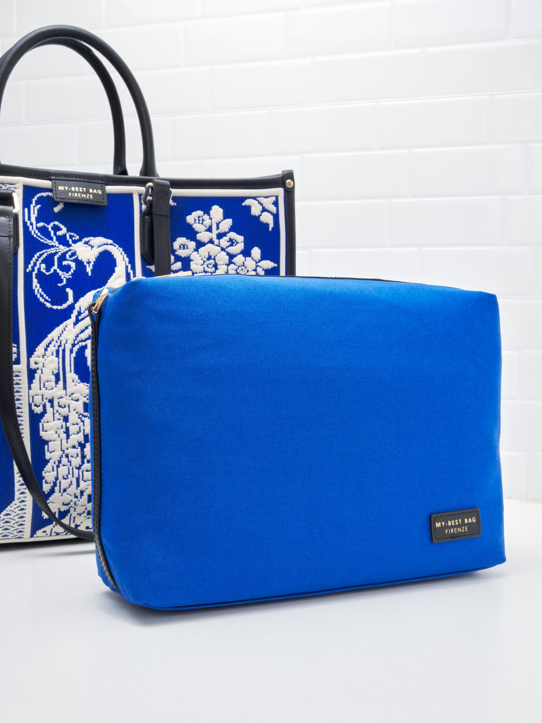 My Best Bag Firenze - Borsa Shopping Atena Willow Royal 39cm 