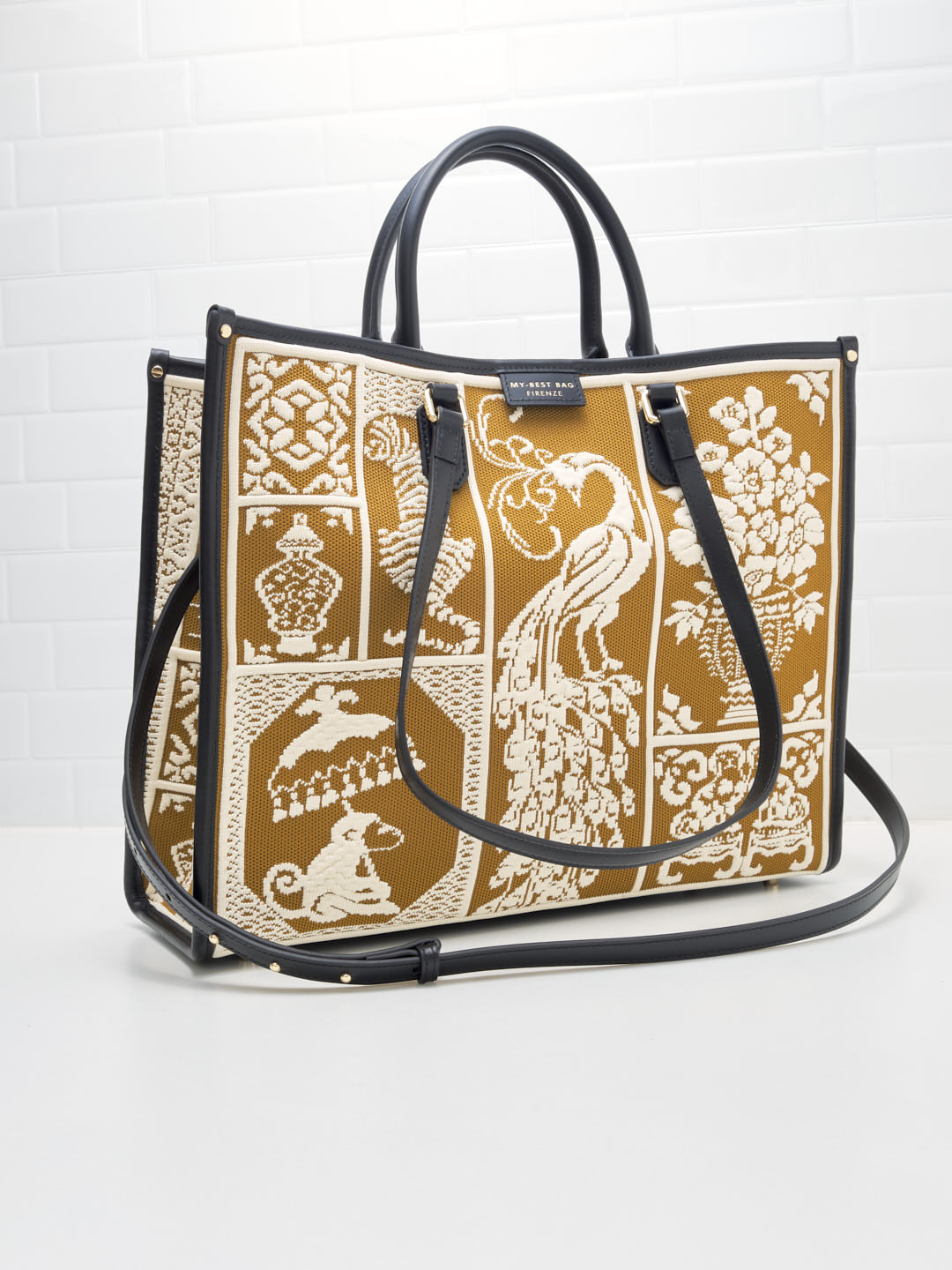 My Best Bag Firenze - Borsa Shopping Atena Willow Spice 39cm 