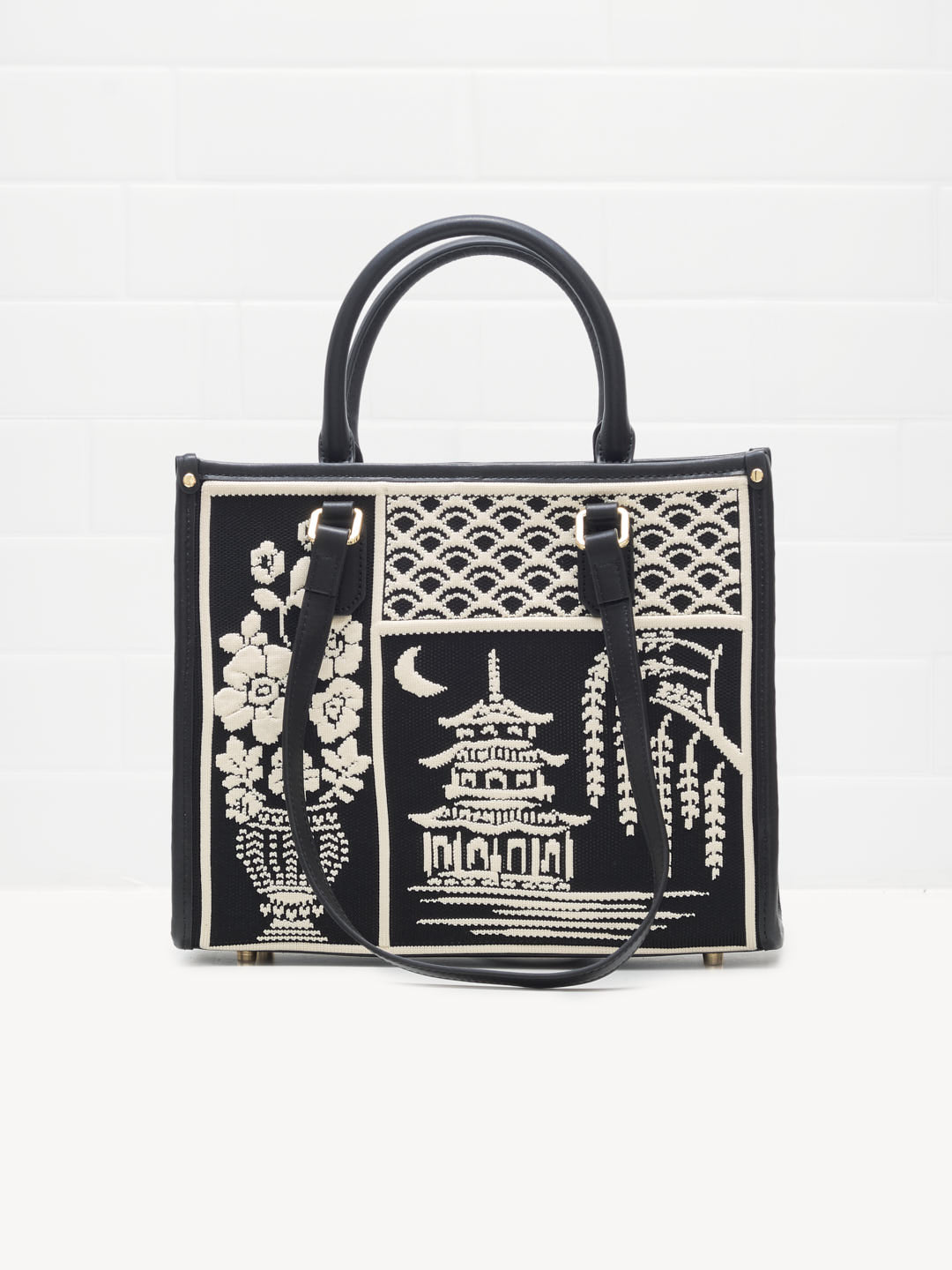 My Best Bag Firenze - Borsa Shopping Atena Willow Black 28cm 