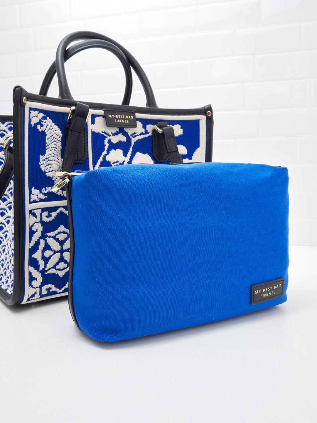 My Best Bag Firenze - Borsa Shopping Atena Willow Royal 28cm 
