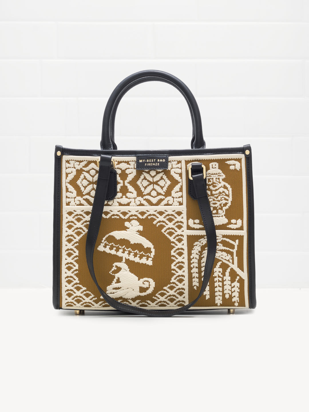 My Best Bag Firenze - Borsa Shopping Atena Willow Spice 28cm 