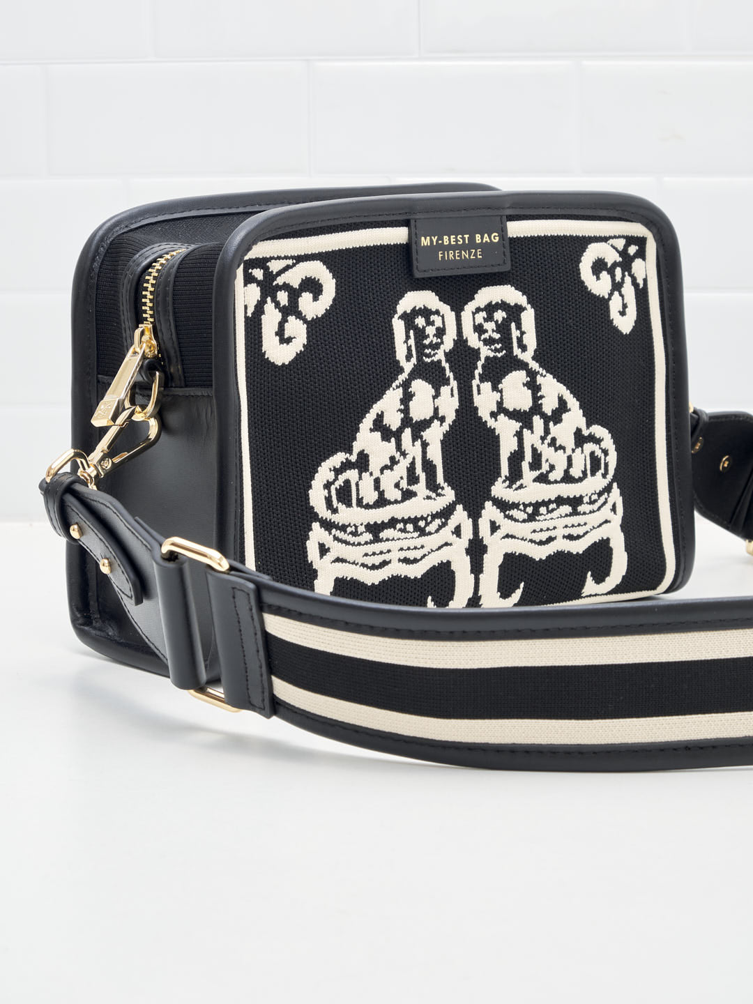 My Best Bag Firenze - Borsa Tracolla Atena Willow Black 