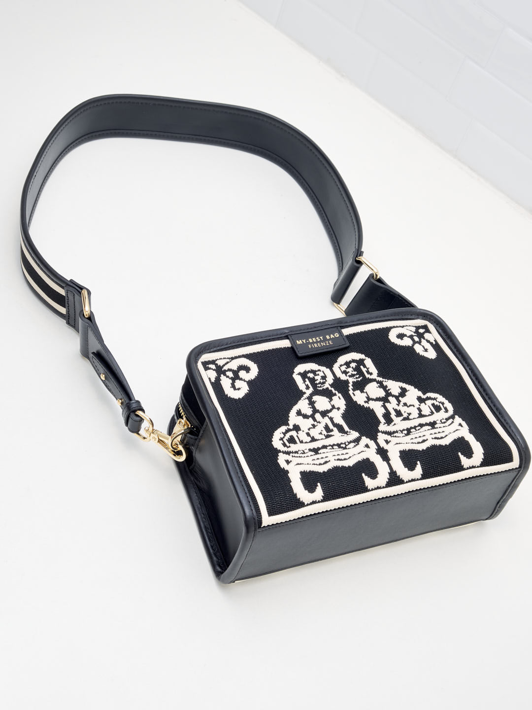 My Best Bag Firenze - Borsa Tracolla Atena Willow Black 