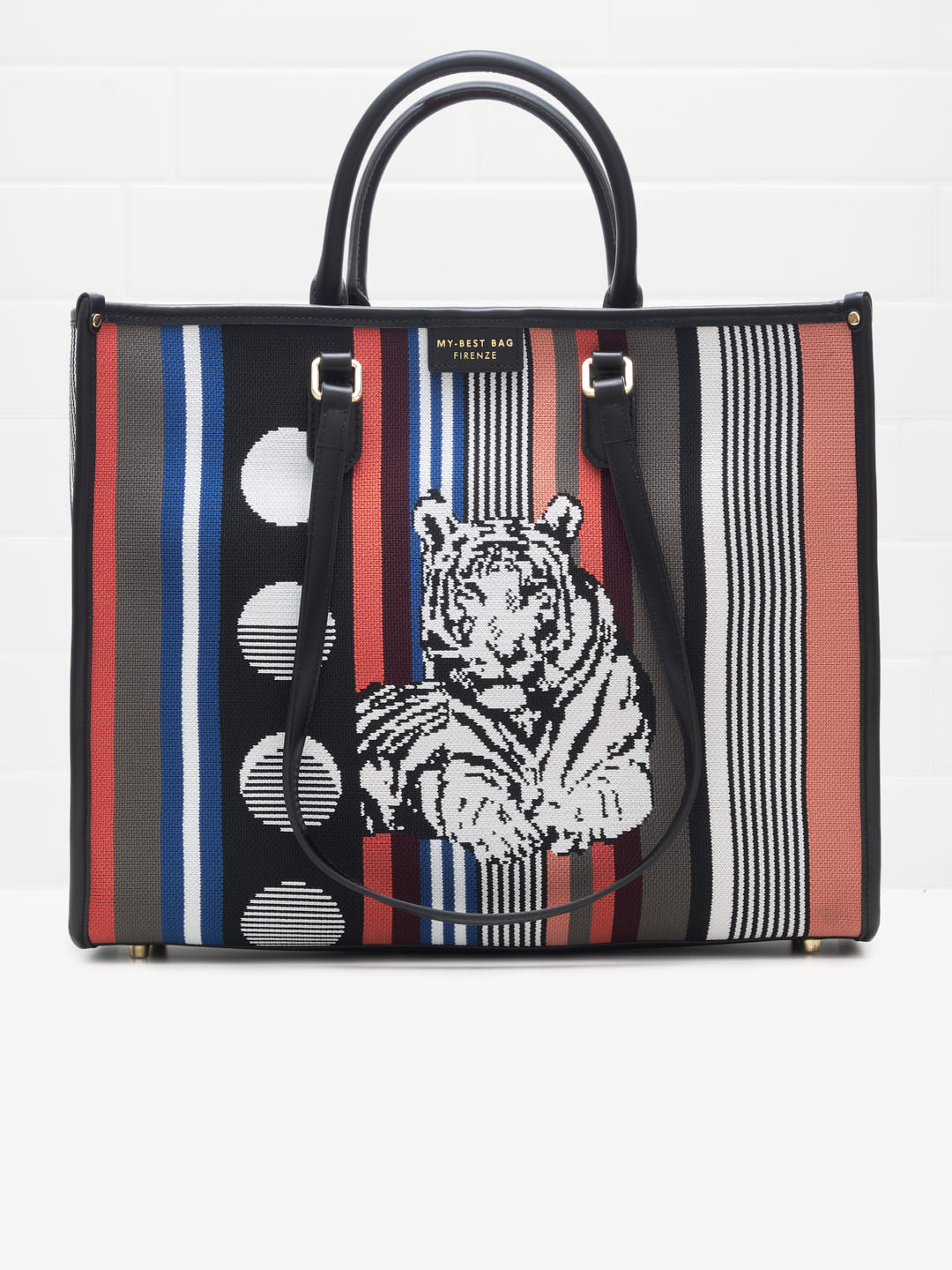 My Best Bag Firenze - Borsa Shopping Atena Tiger 39cm 
