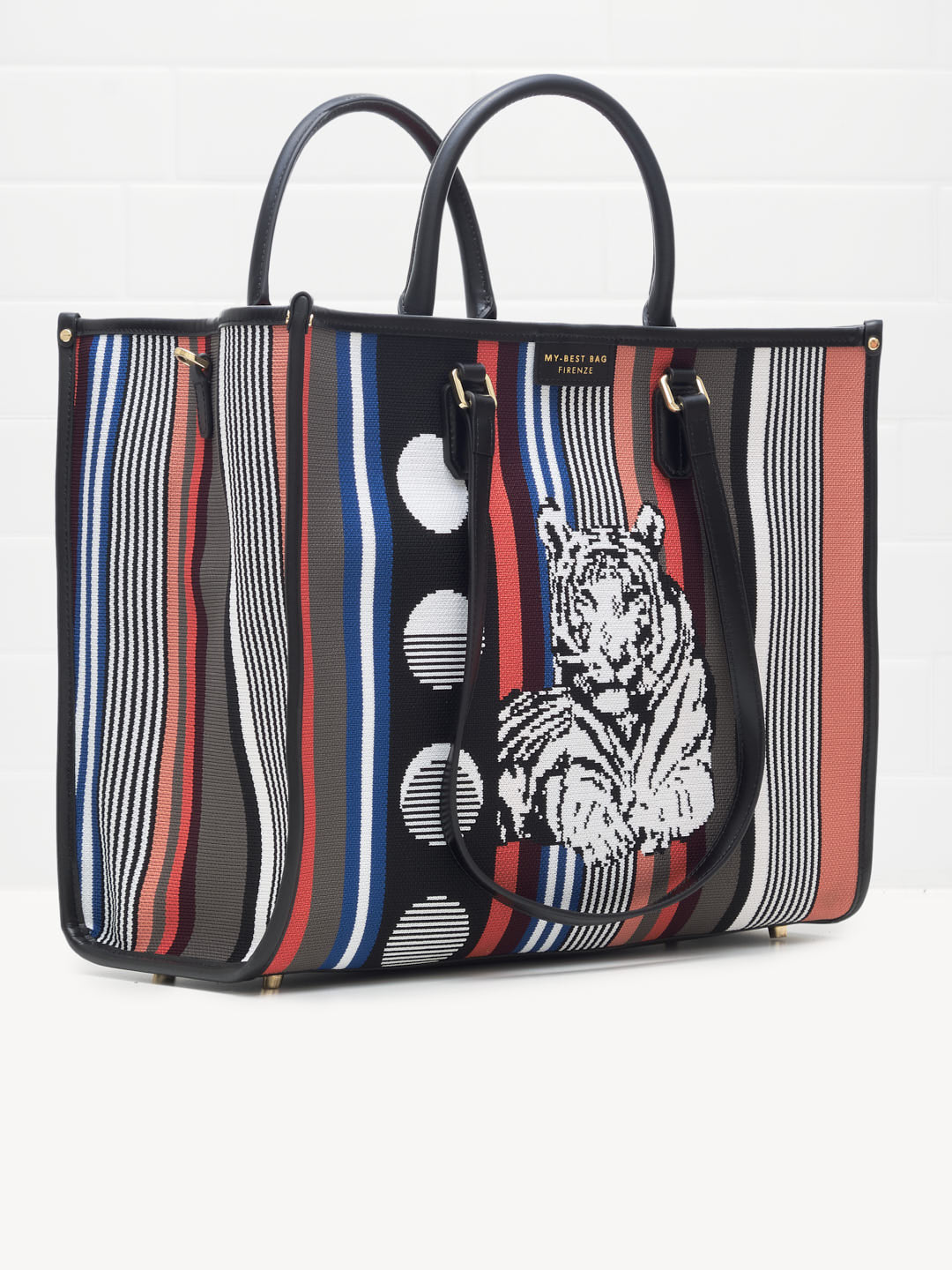 My Best Bag Firenze - Borsa Shopping Atena Tiger 39cm 