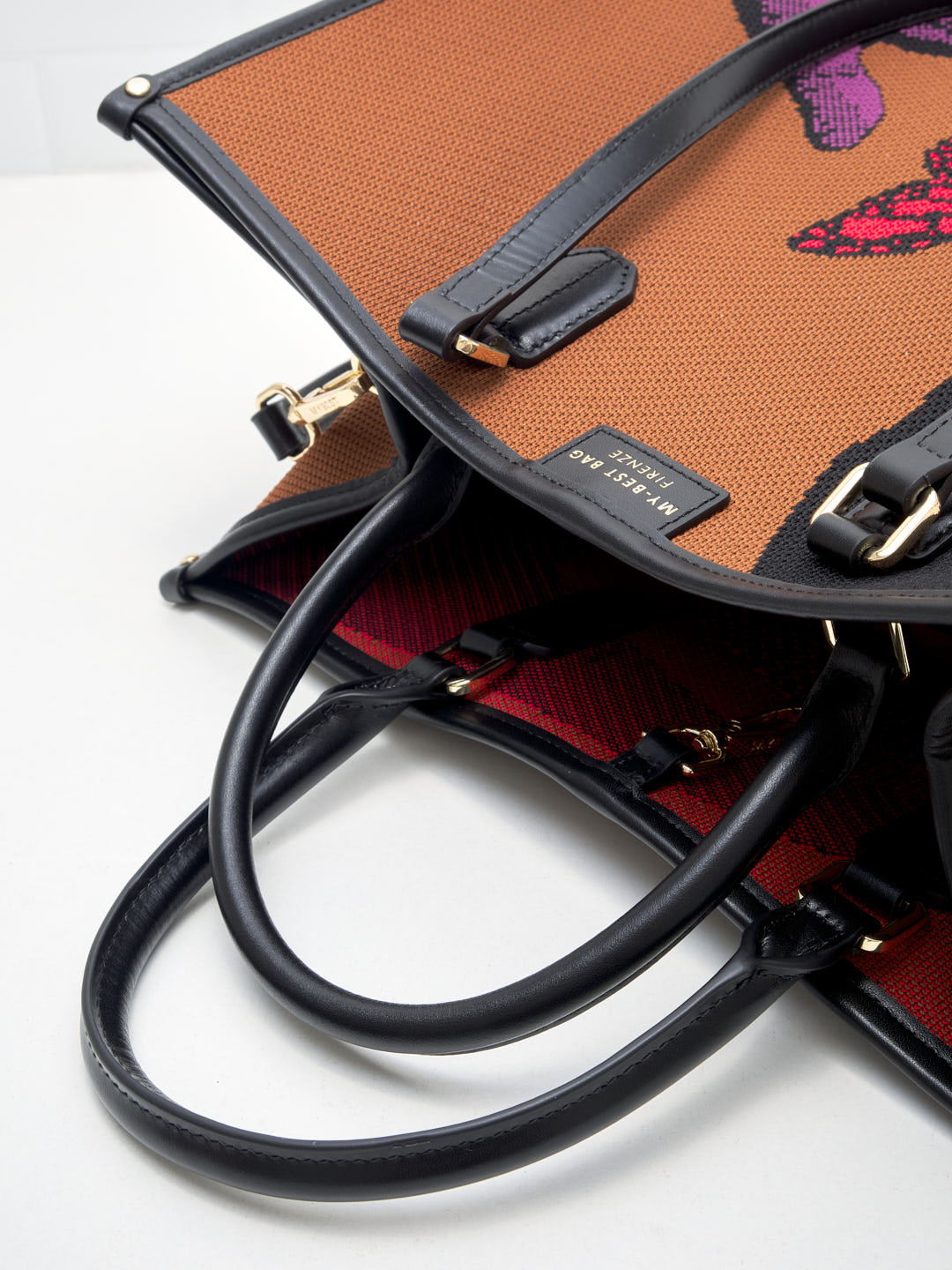 My Best Bag Firenze - Borsa Shopping Atena Butterfly 39cm 