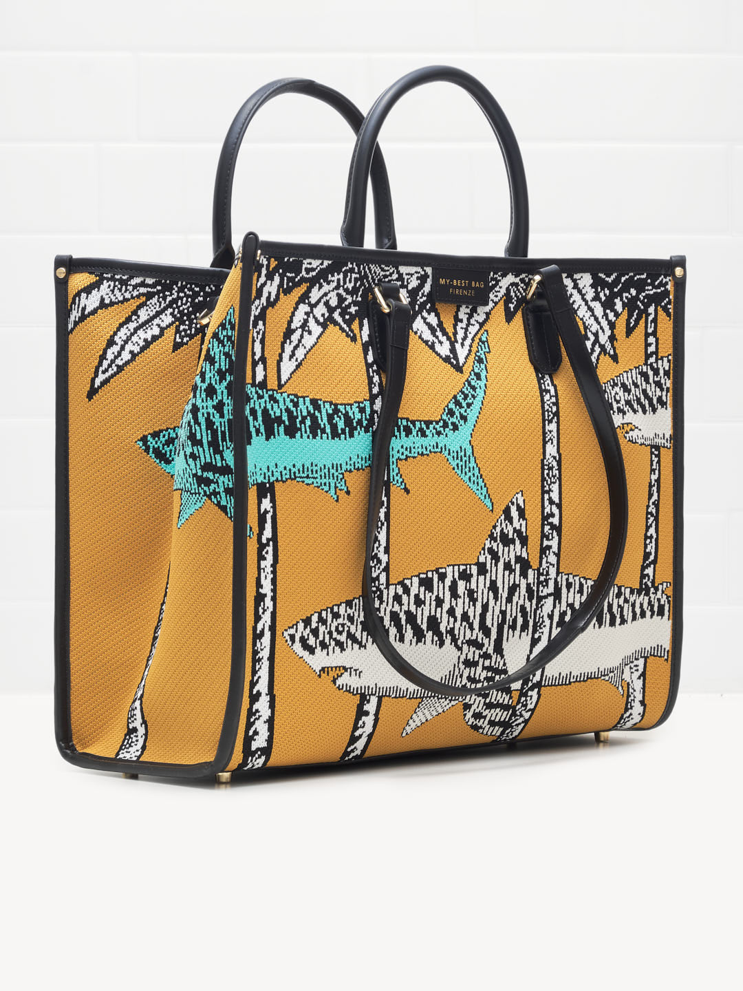 My Best Bag Firenze - Borsa Shopping Atena Shark 39cm 
