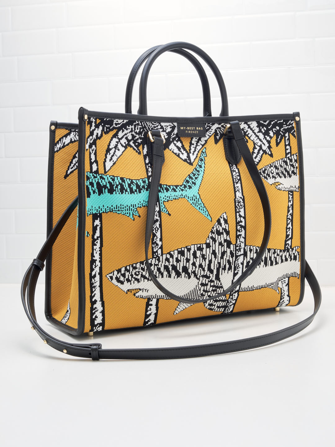 My Best Bag Firenze - Borsa Shopping Atena Shark 39cm 