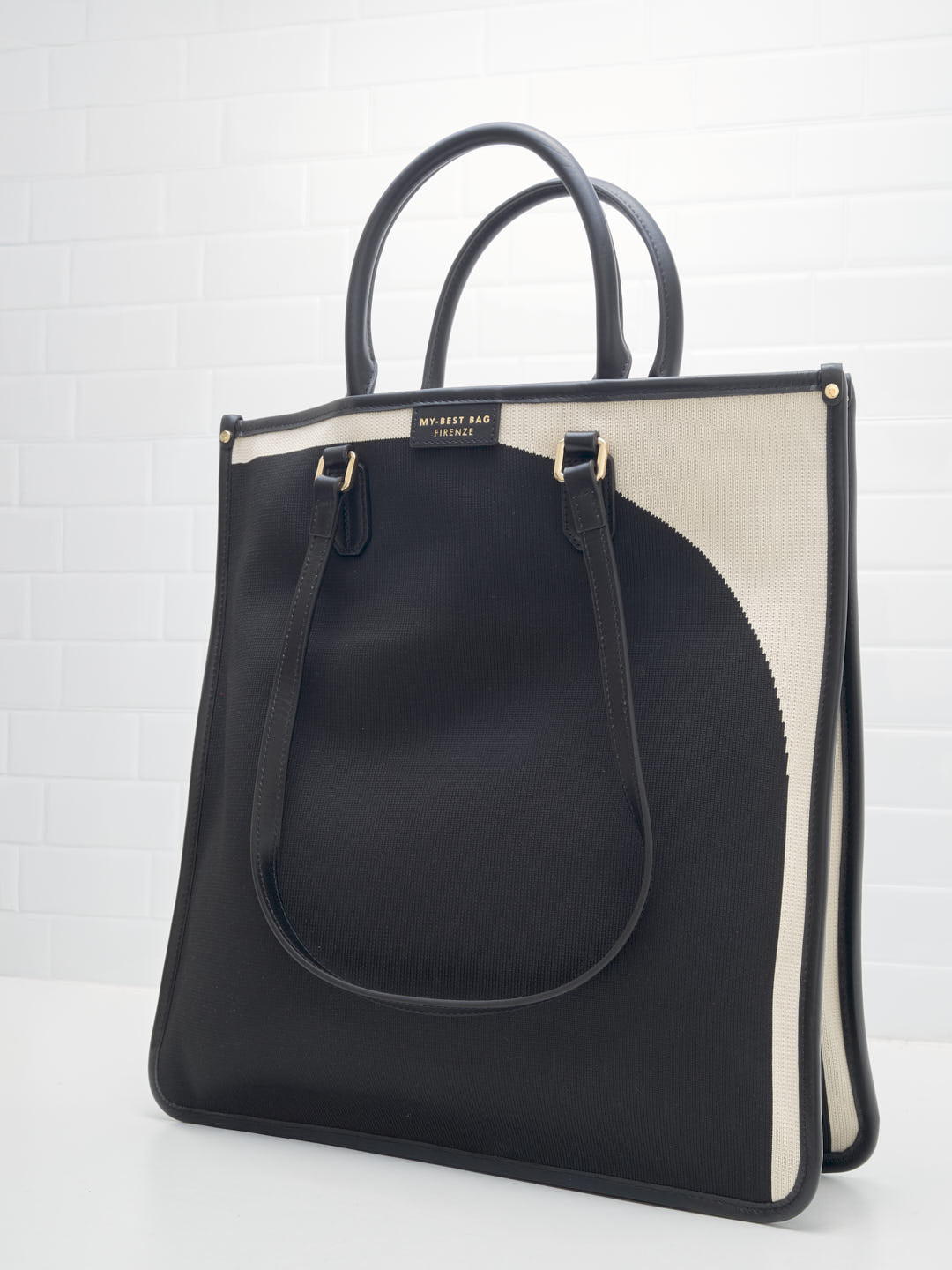 My Best Bag Firenze - Borsa Shopping Atena Ebony 28cm 