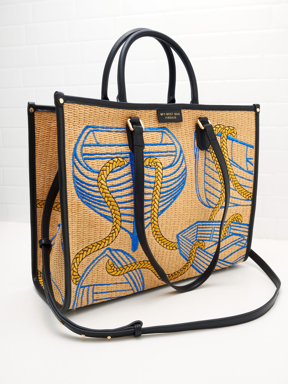 My Best Bag Firenze - Borsa Shopping Atena Santorini 39cm 