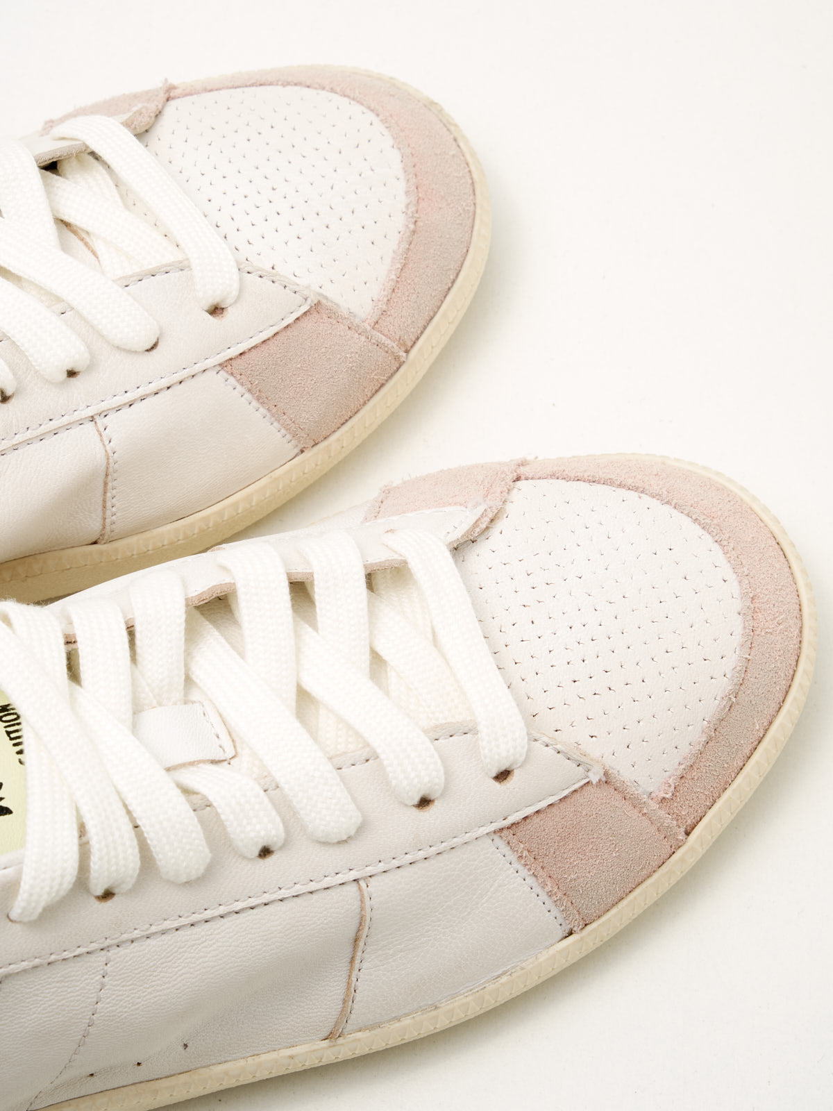 Patrizia Pepe - Sneakers Skin "Born in '93" white yellow 