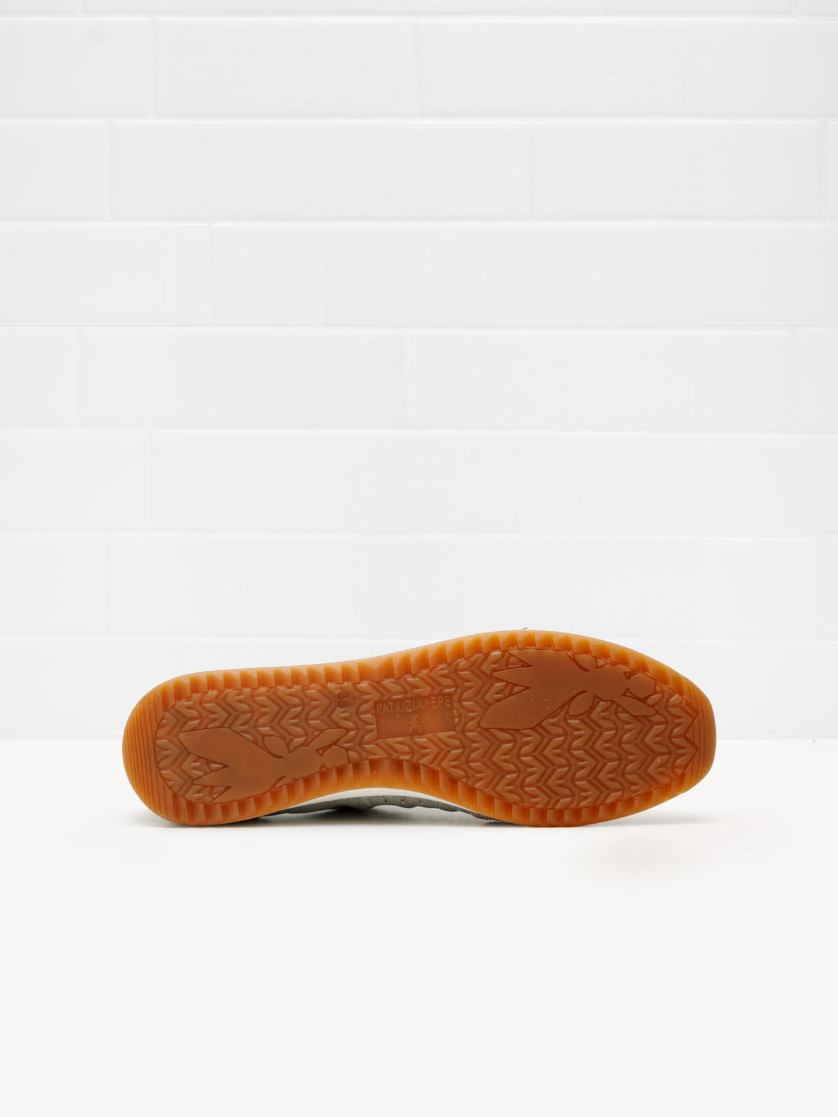 Patrizia Pepe - Sneakers Running Skin '93 laminate silver 
