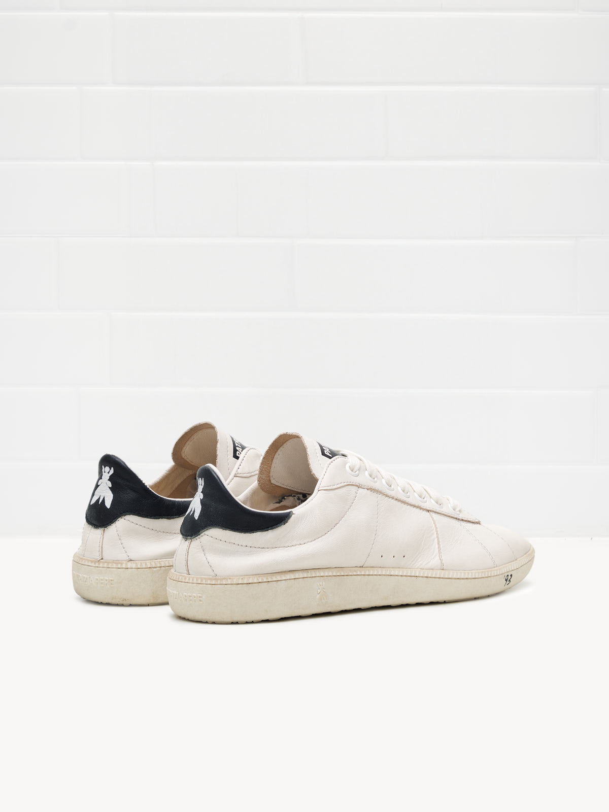 Patrizia Pepe - Sneakers Skin "93" white black 