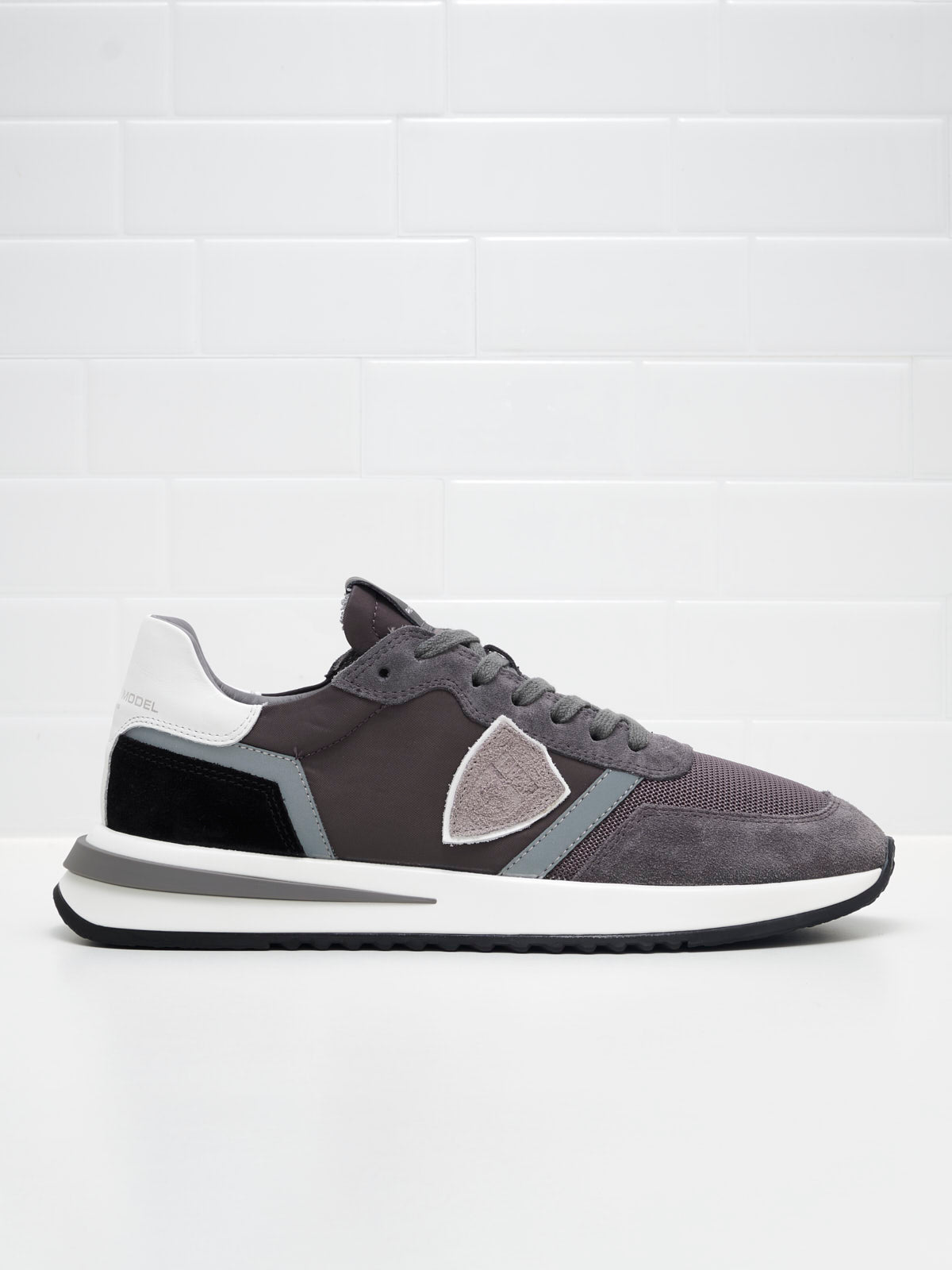 Philippe Model Tropez Low Man anthracite white black