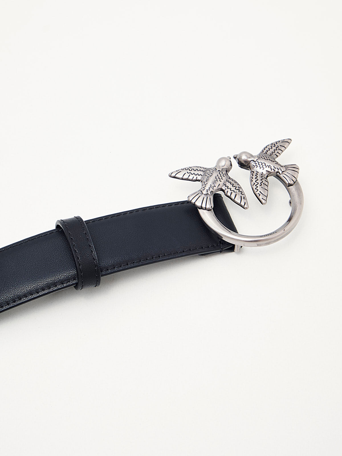 PINKO - Cintura Love Berry H3 black silver 