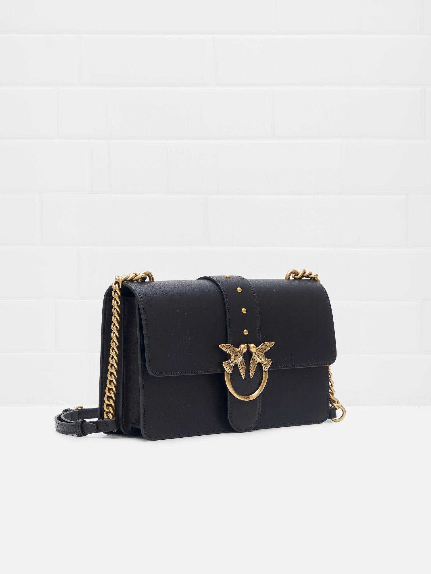 PINKO - Borsa a Tracolla Love Bag One Simply black gold 
