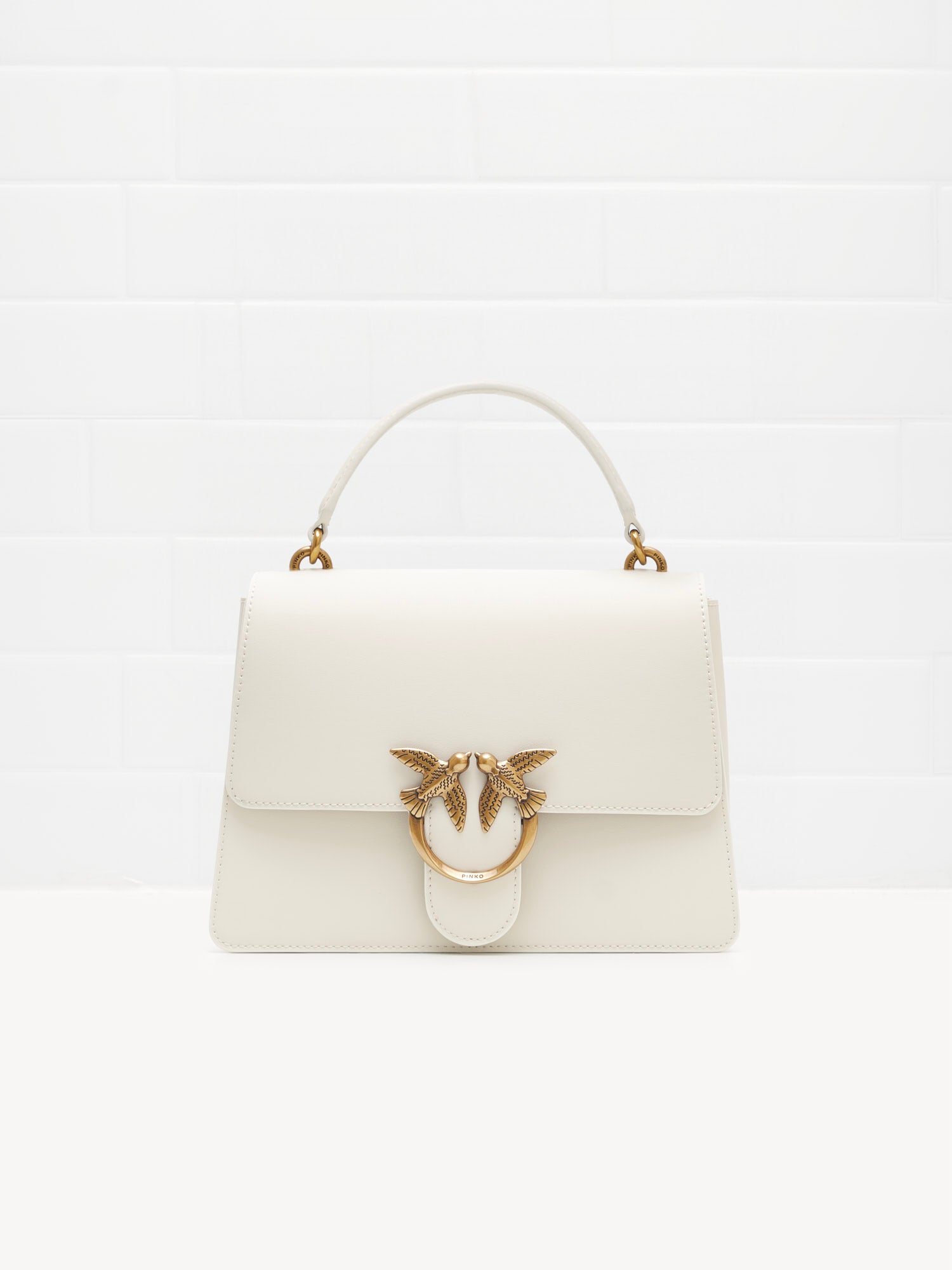 PINKO - Borsa a Tracolla Classic Love Bag One Top milk gold 