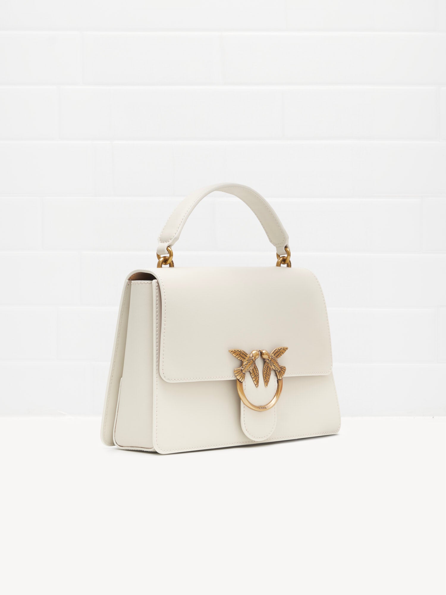 PINKO - Borsa a Tracolla Classic Love Bag One Top milk gold 