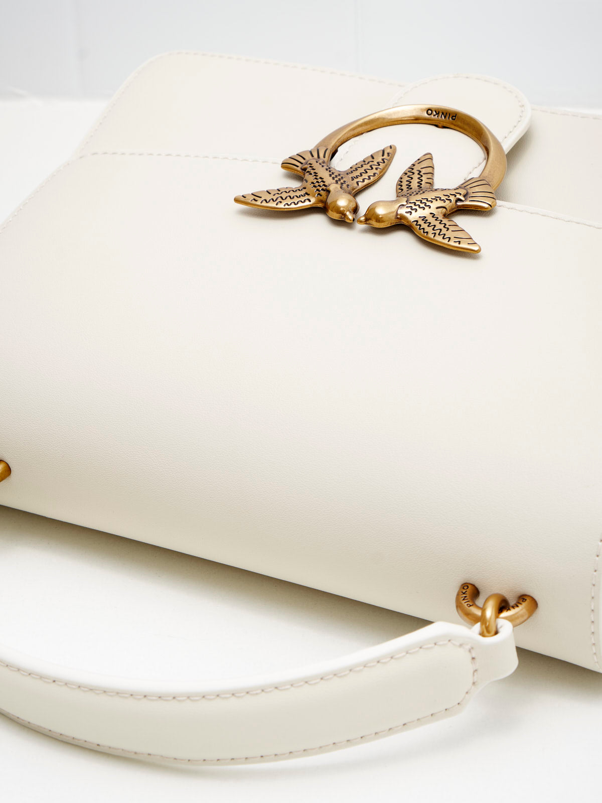 PINKO - Borsa a Tracolla Classic Love Bag One Top milk gold 