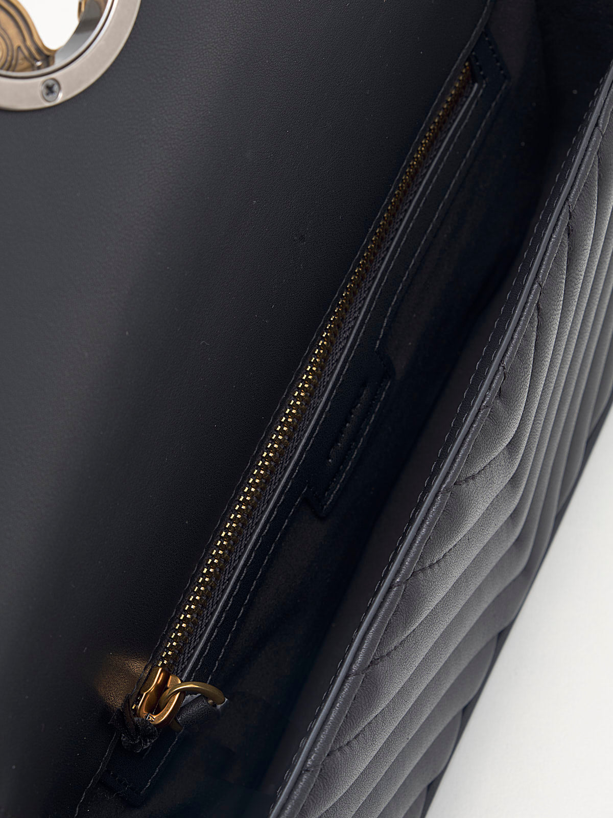 PINKO - Borsa a Tracolla Love Click baguette black gold 