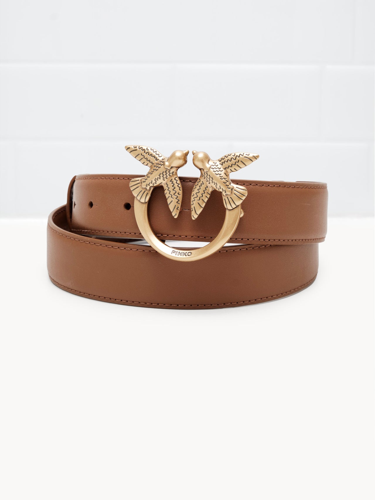 Pinko Cintura Love Berry H3 brown gold