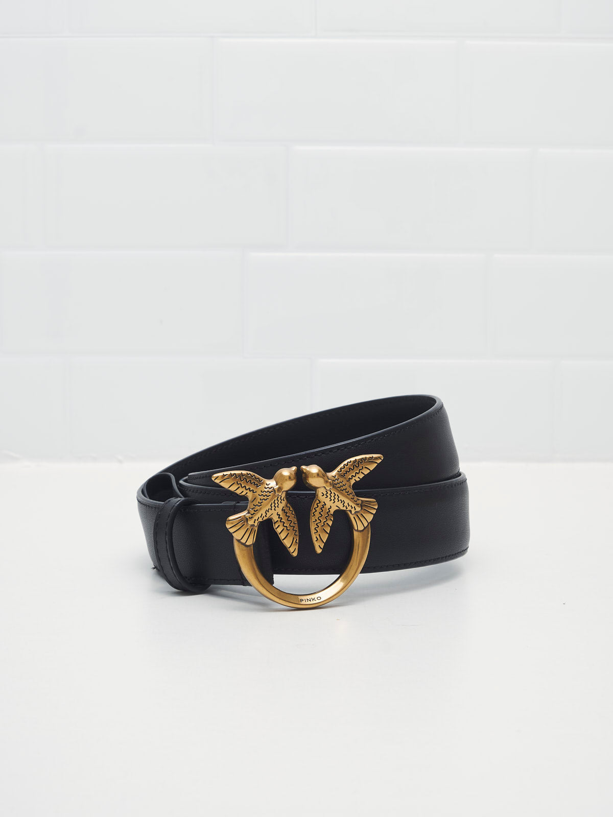 Pinko Cintura Love Berry H3 black gold