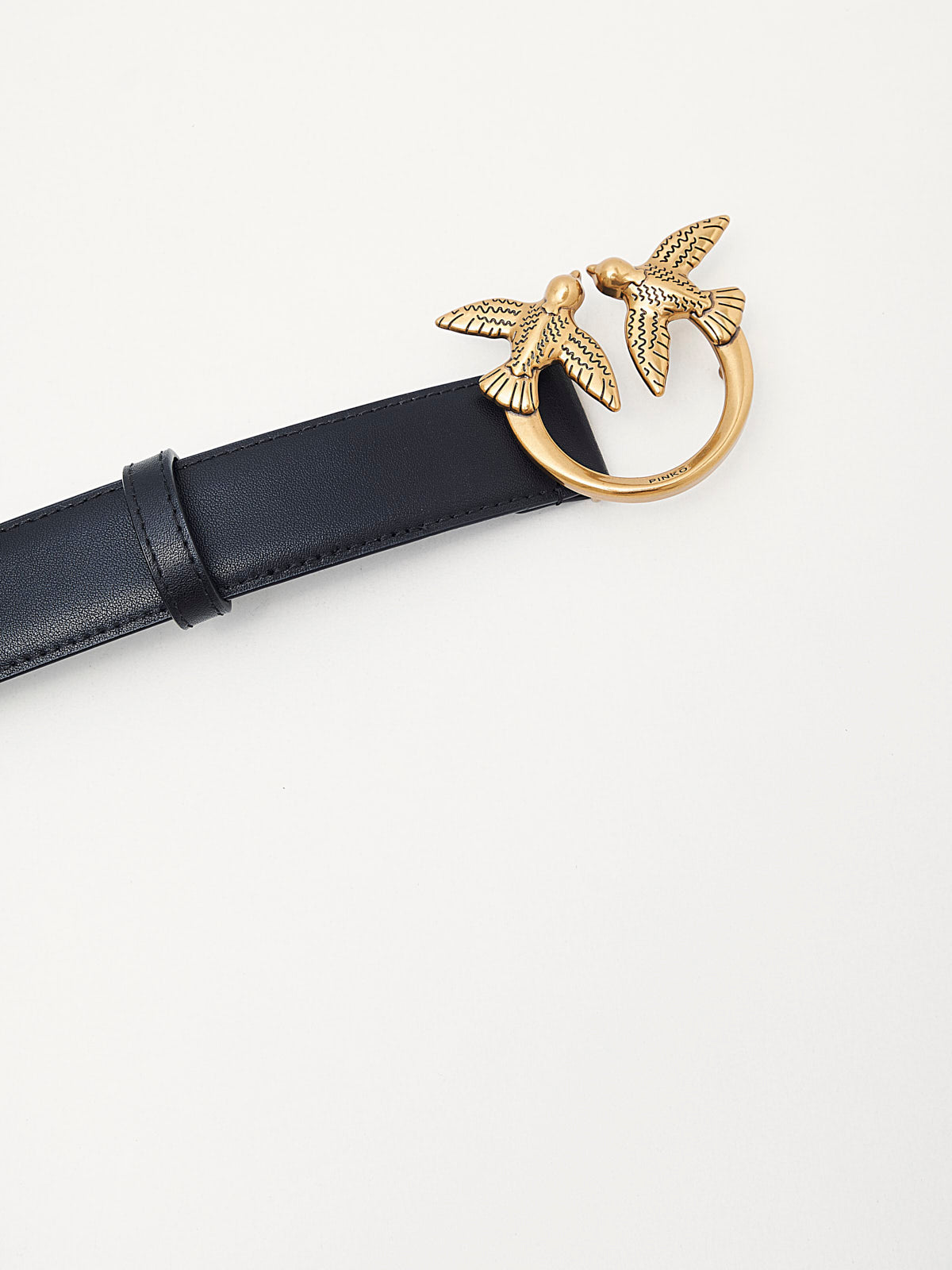 PINKO - Cintura Love Berry H3 black gold 