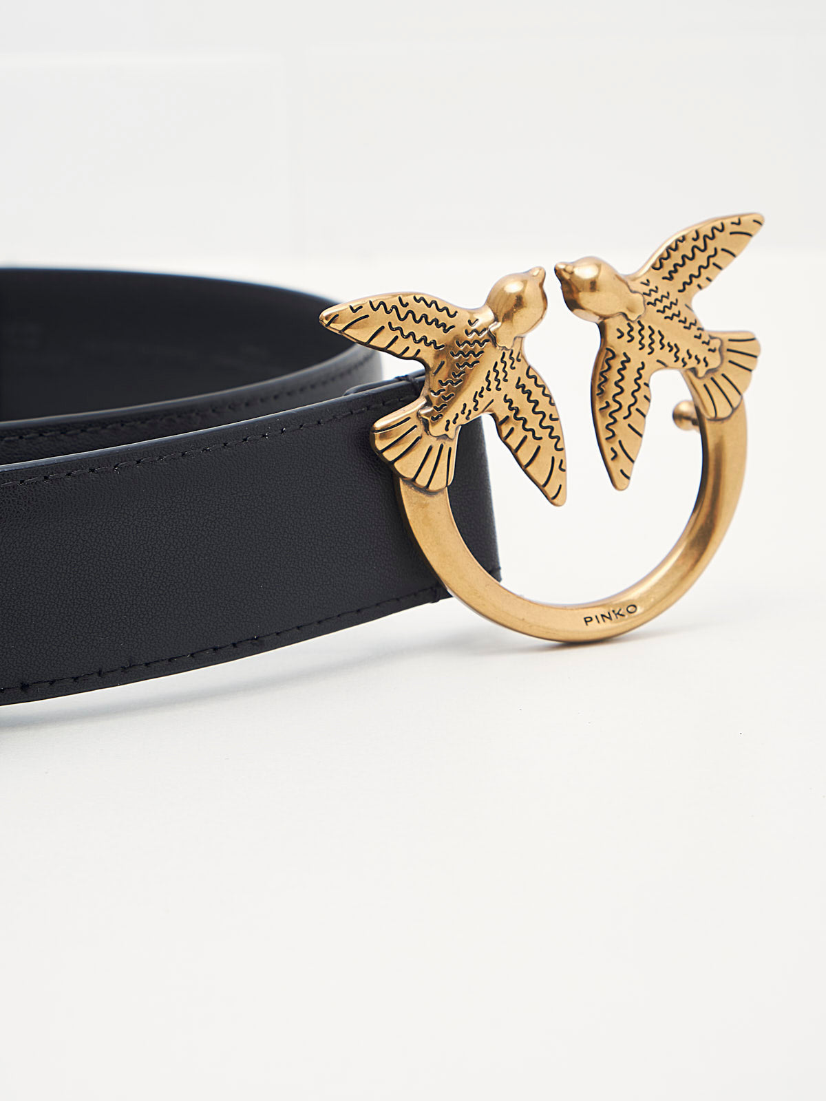 PINKO - Cintura Love Berry H3 black gold 