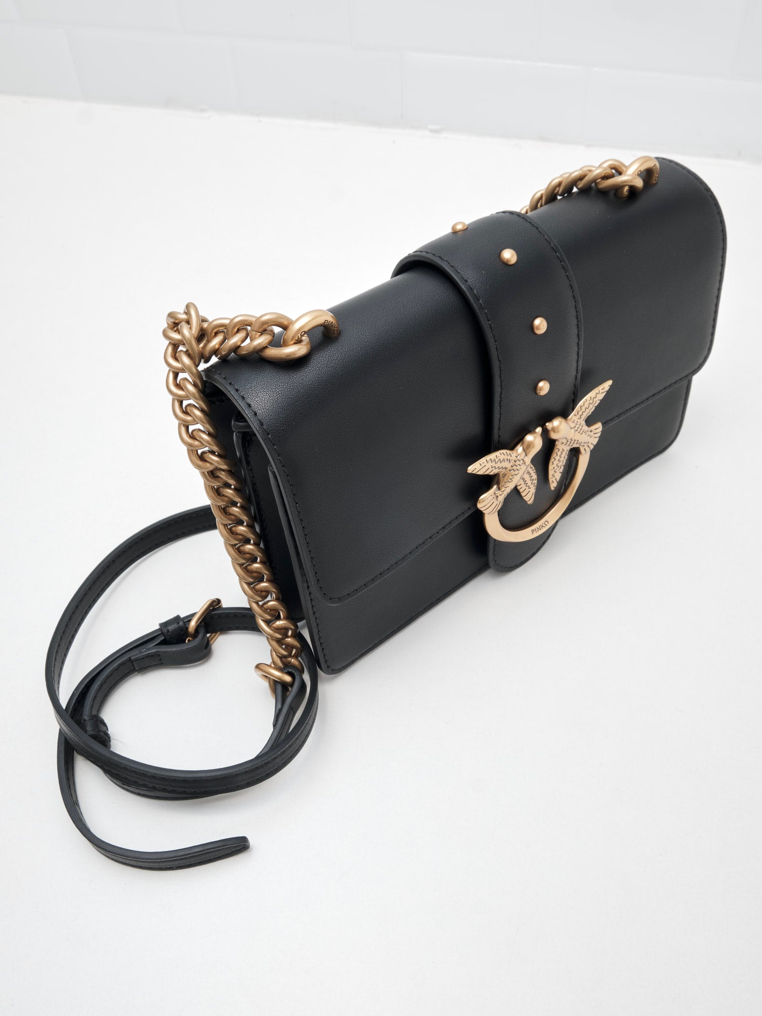 Pinko Love Bag Love Bag One Simply black gold