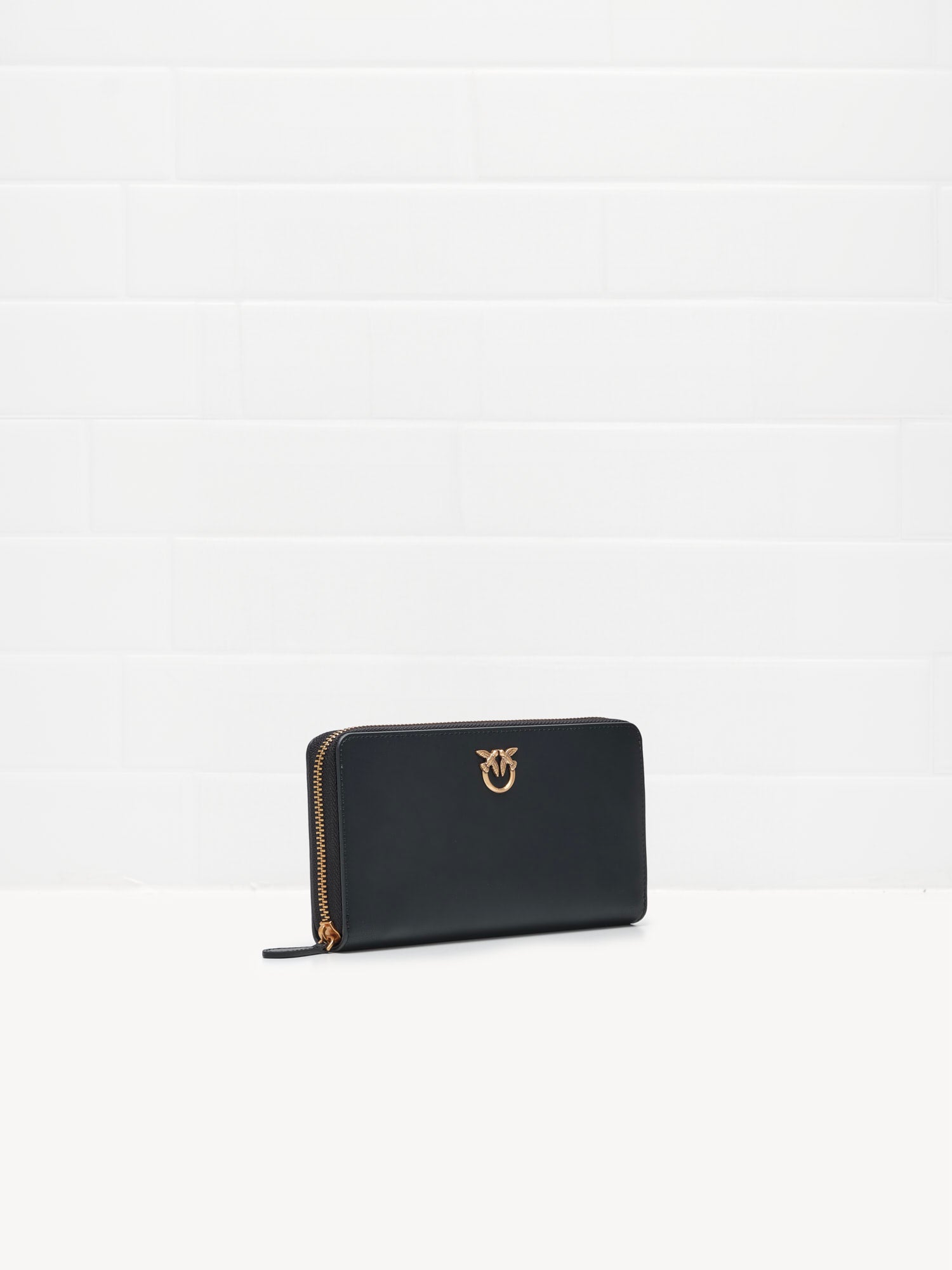 Pinko Zip Around black gold