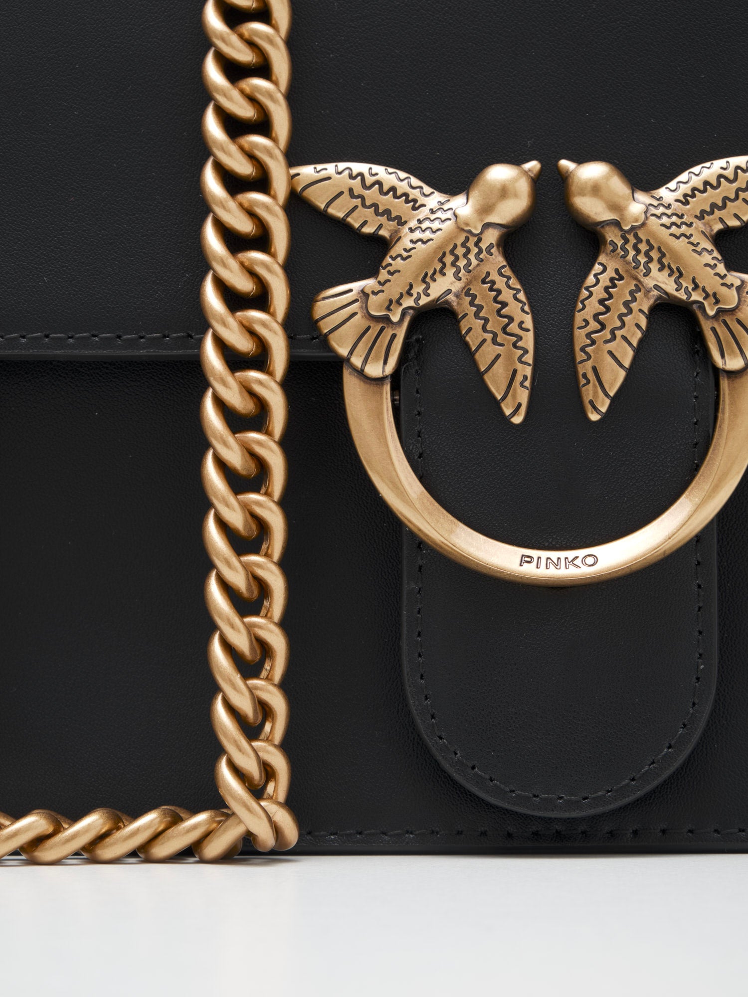 PINKO - Borsa a Tracolla Classic Love Bag One Simply black gold 