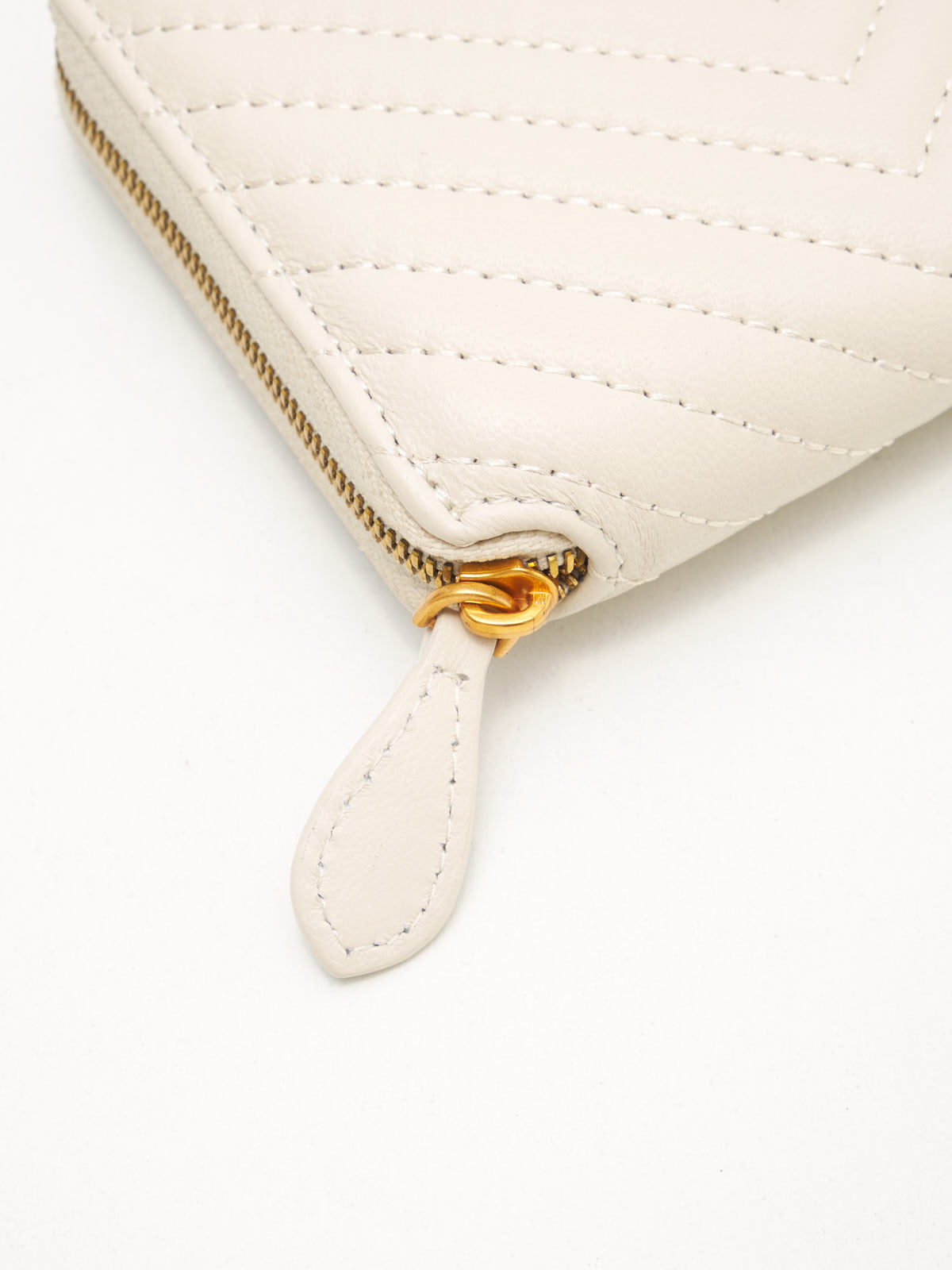 PINKO - Portafoglio Taylor Zip Around white gold 