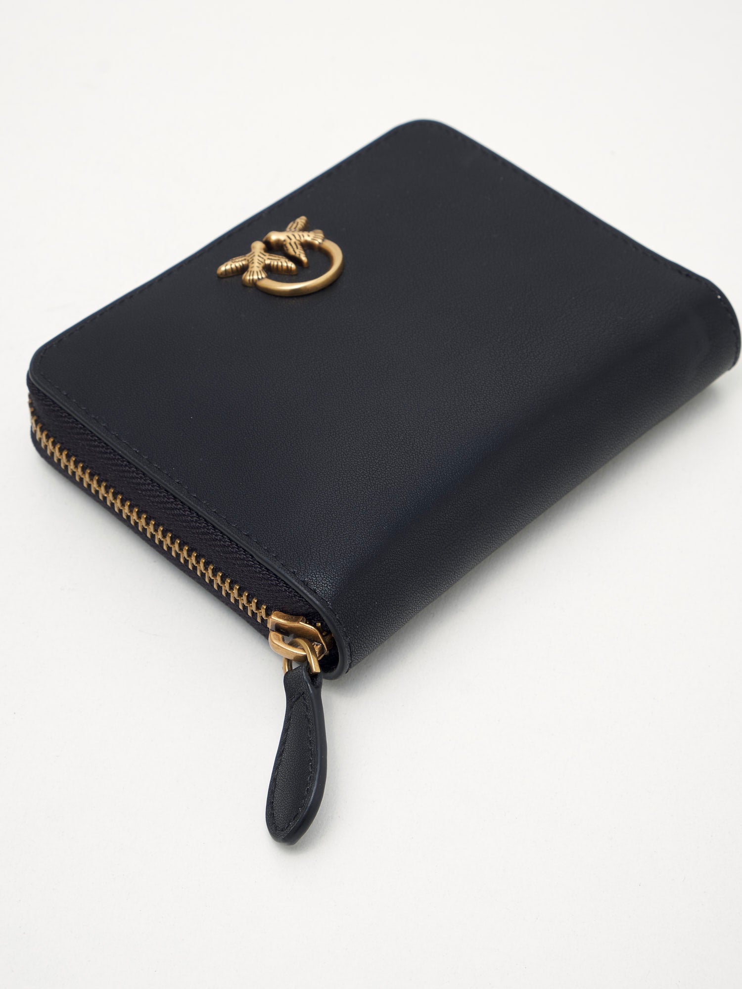 PINKO - Portafoglio Taylor Zip Around black gold 