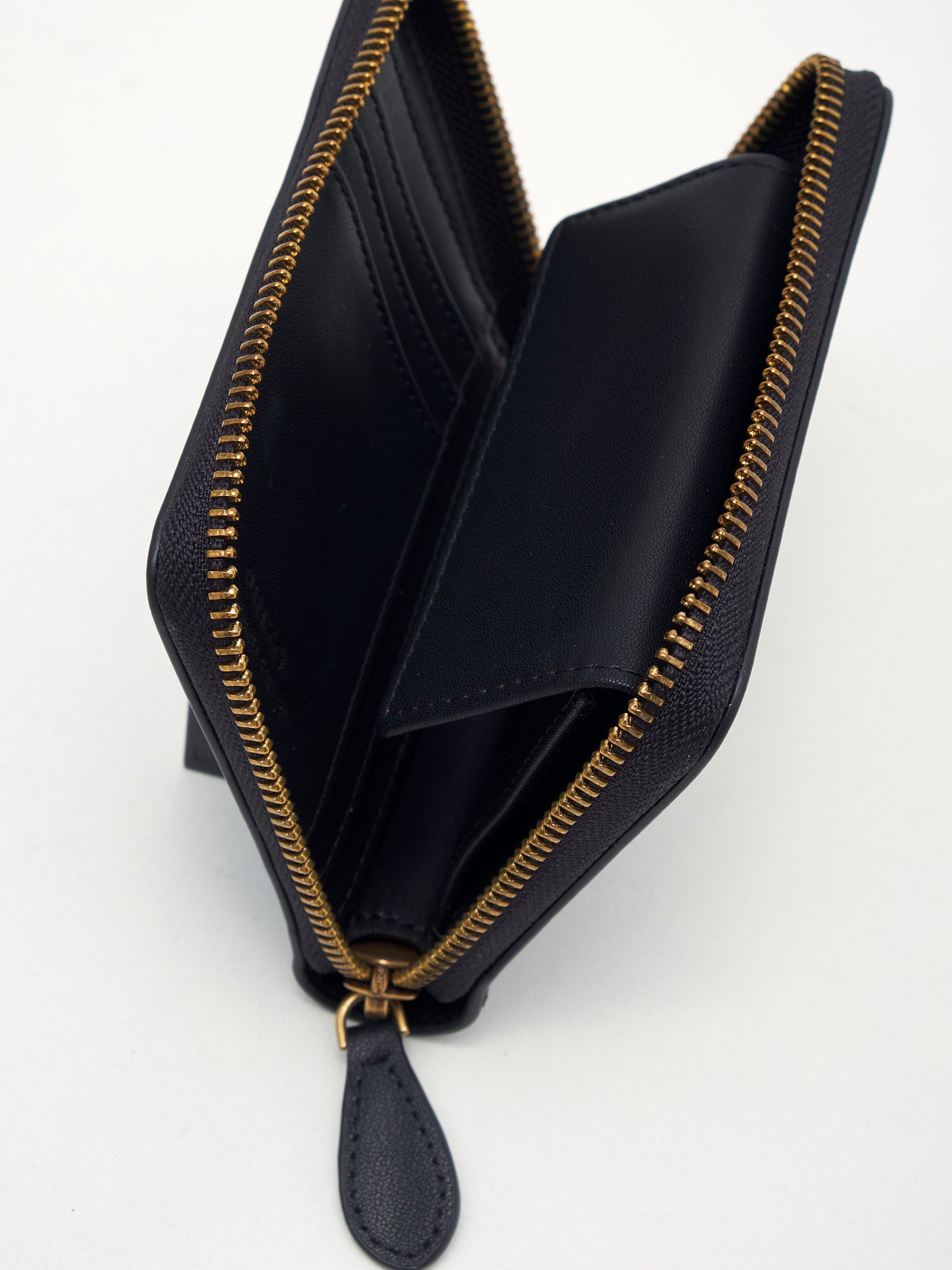 PINKO - Portafoglio Taylor Zip Around black gold 
