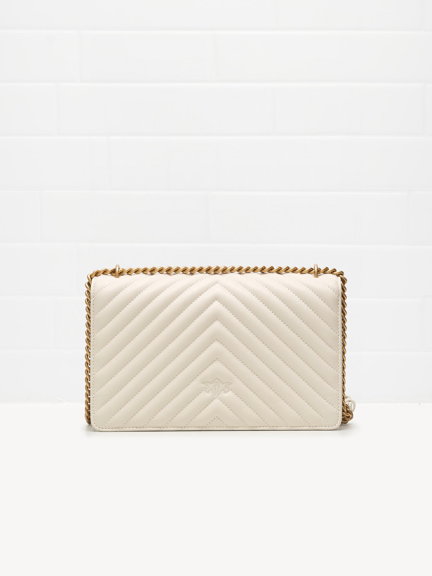 Pinko Love One Classic white gold