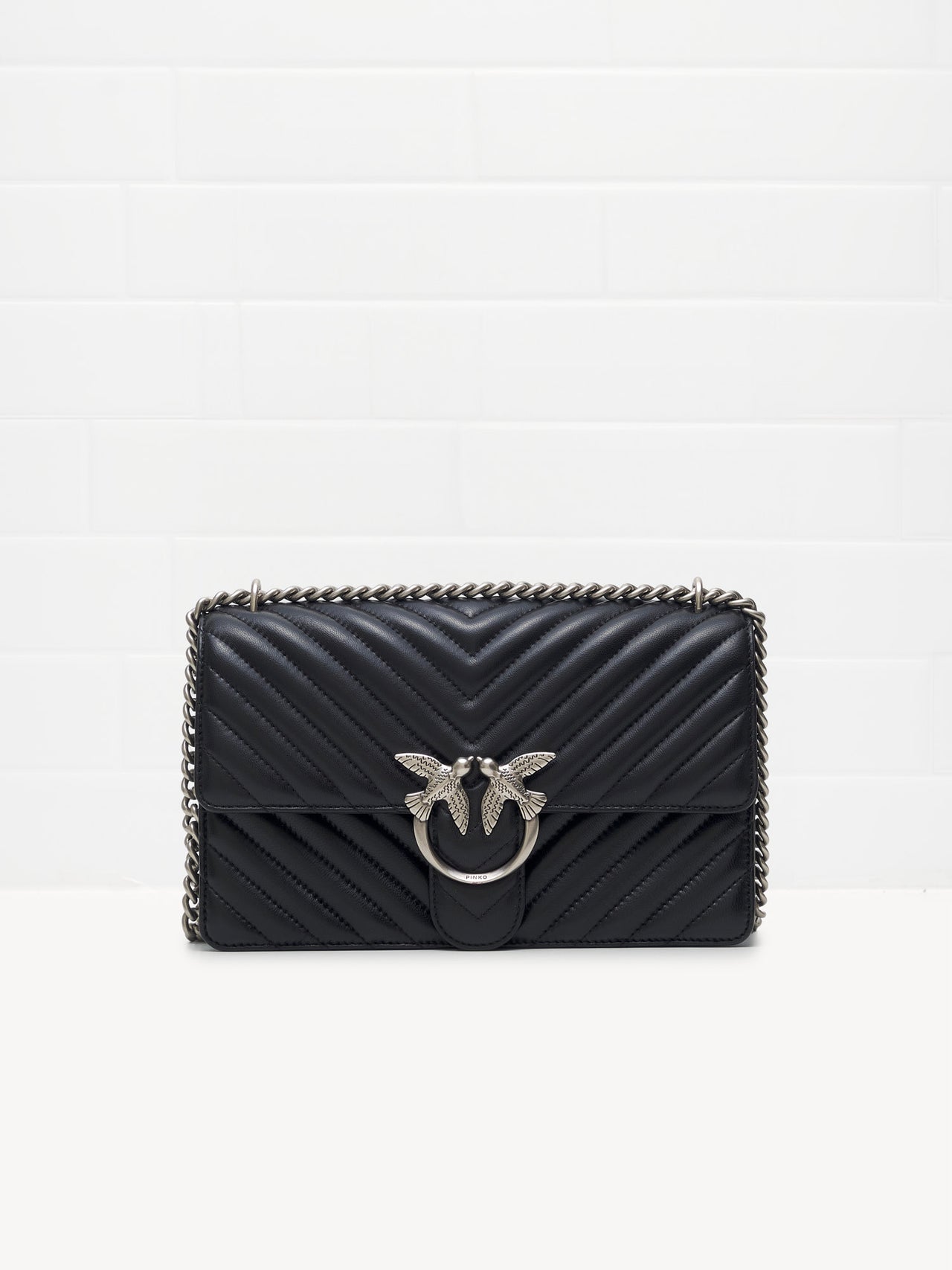 Pinko Love One Classic black silver
