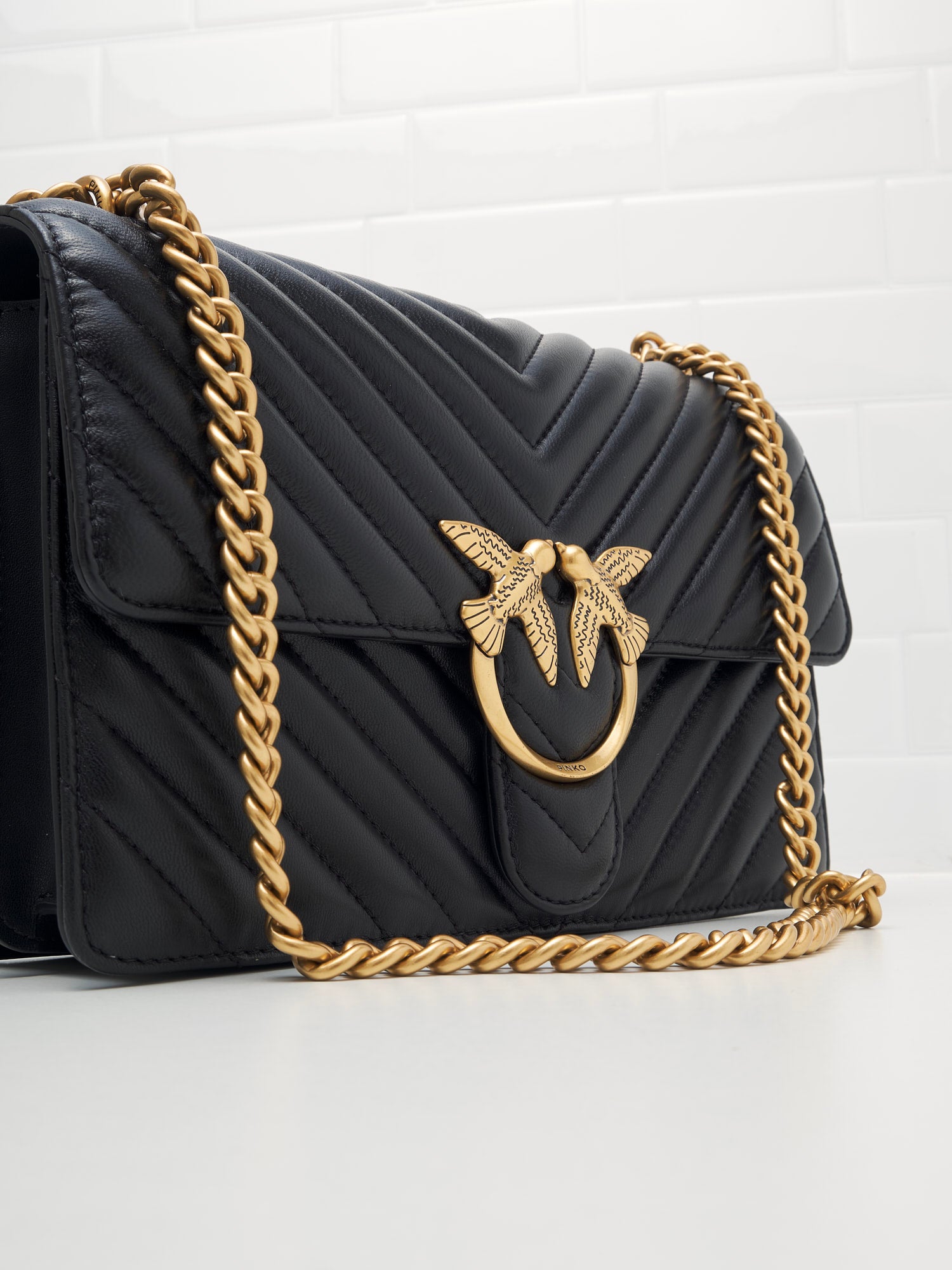 Pinko Love One Classic black gold