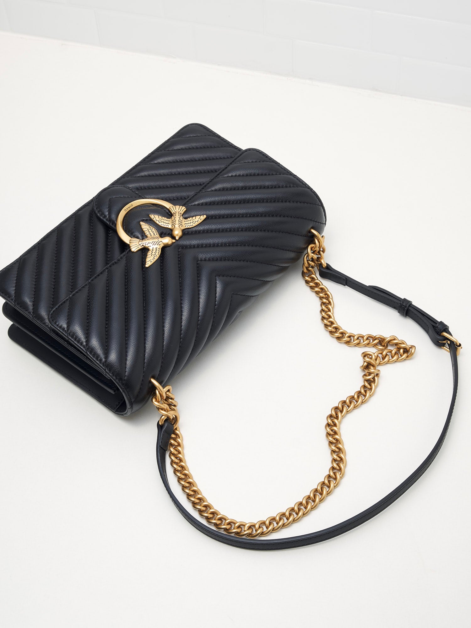 Pinko Love One Classic black gold