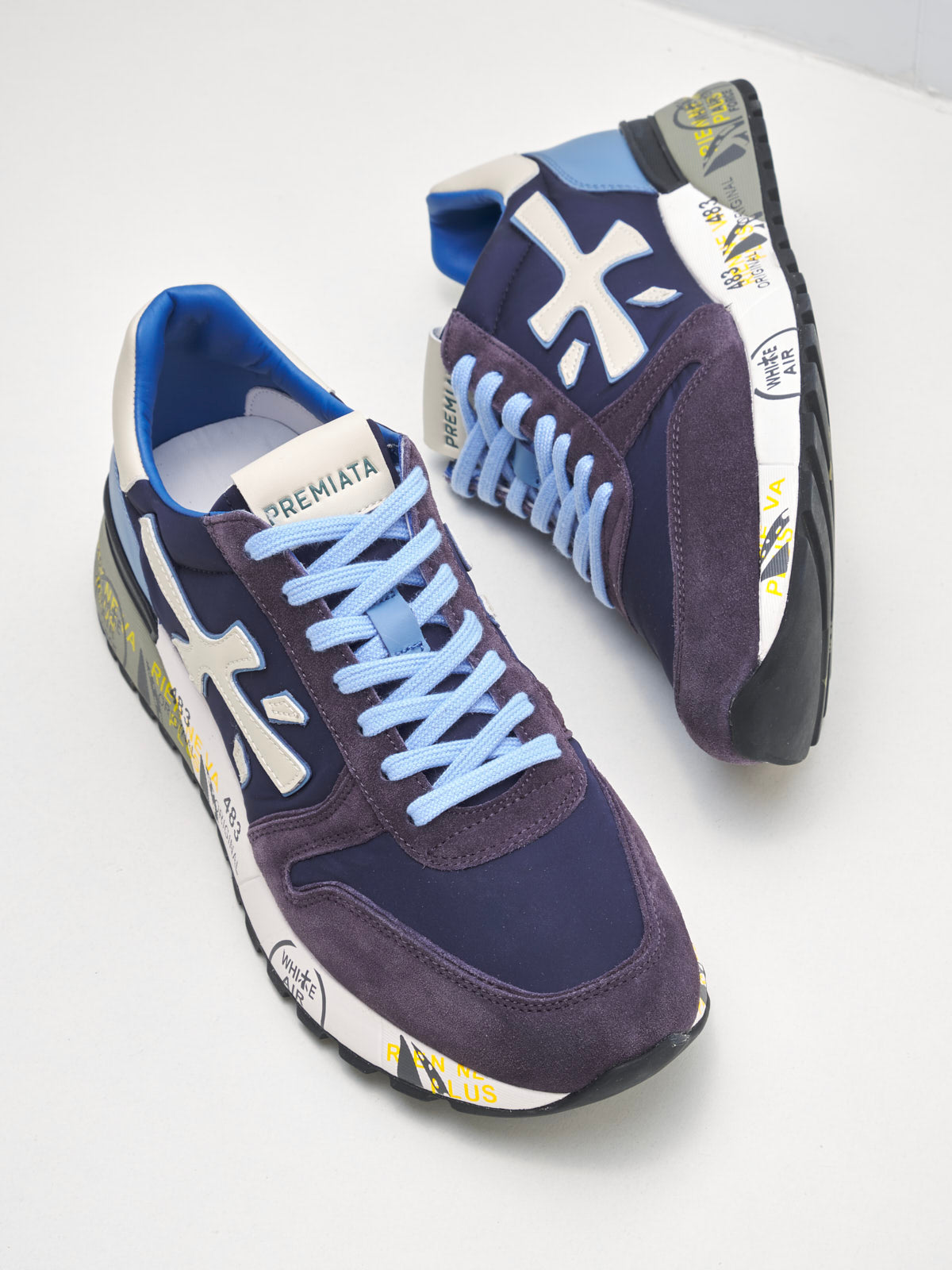 Premiata Mick Man Blue Azure