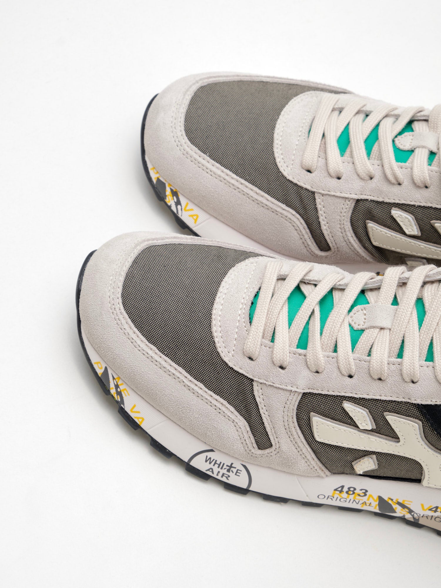 Premiata - Sneakers Mick grey orange 