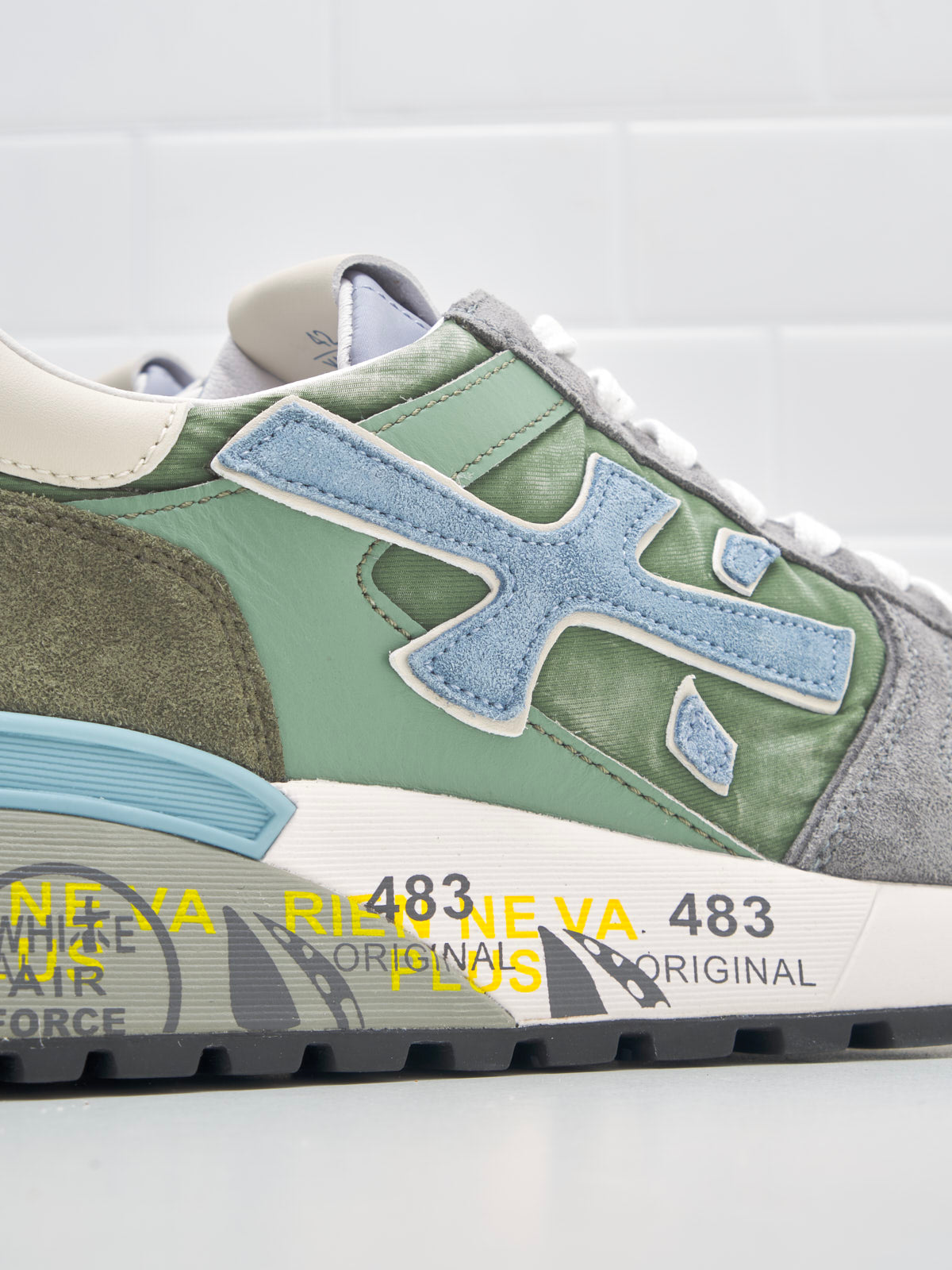 Premiata - Sneakers Mick green grey azure 