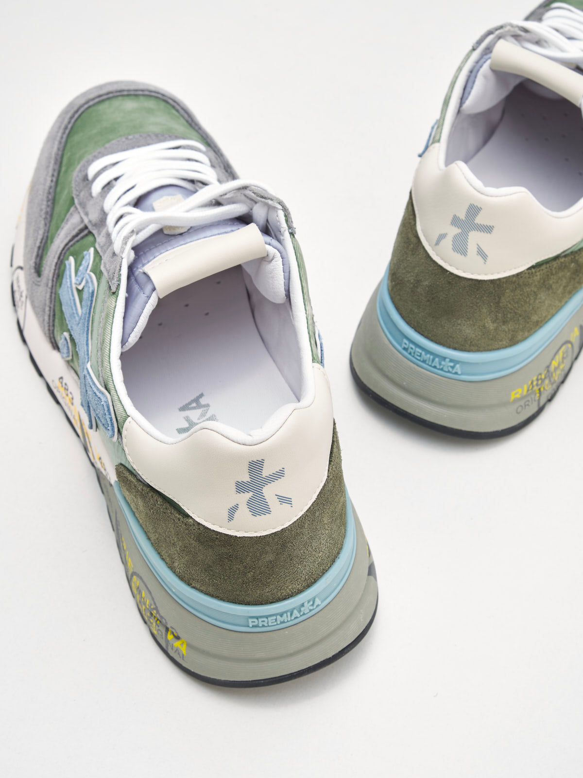 Premiata - Sneakers Mick green grey azure 